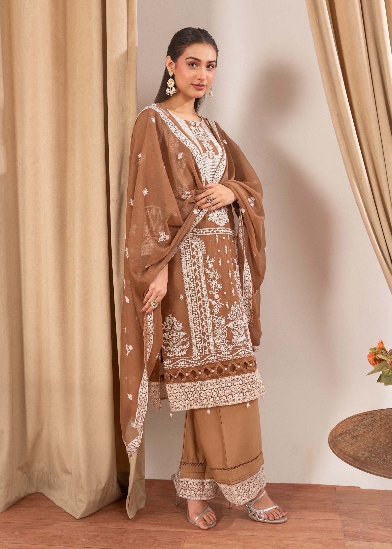 Four Season Boutique MEERAL BROWN Women 3pcs