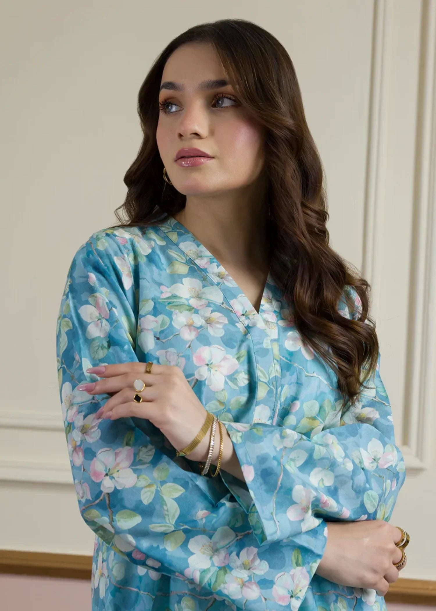 Zellbury WPC2512605 Sky Blue Women 1pcs