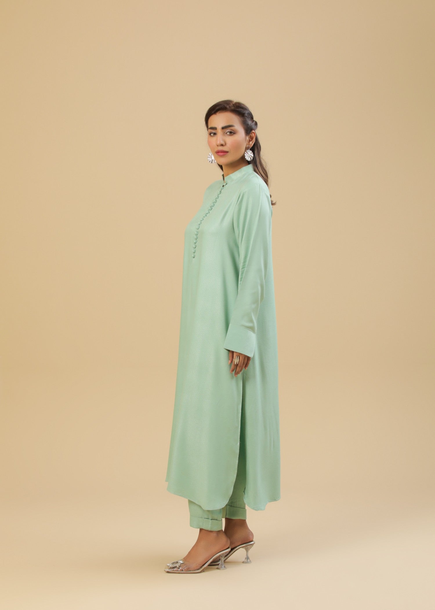 Zenyre Mint Dove Solid Set Women 2pcs