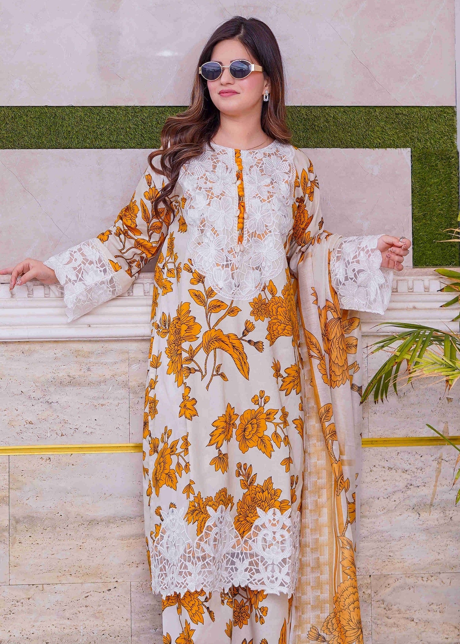 Mh Cloth House HOORIYAH Women 3pcs