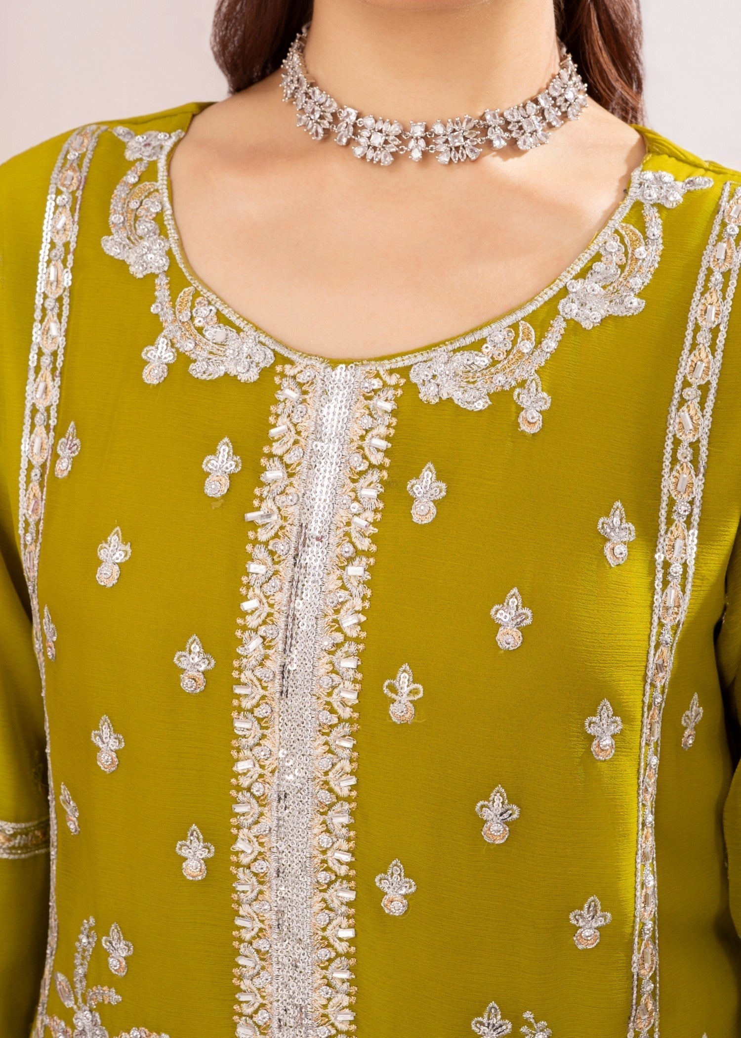 Four Season Boutique AFSHEEN PARROT GREEN Women 3pcs