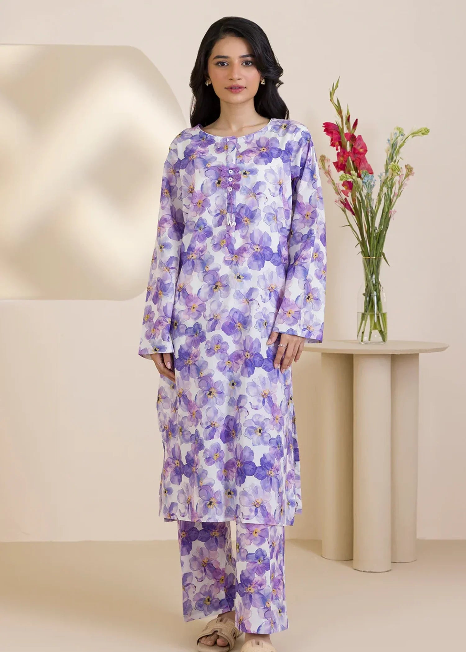 Zellbury WPS2522178 Lilac Women 2pcs