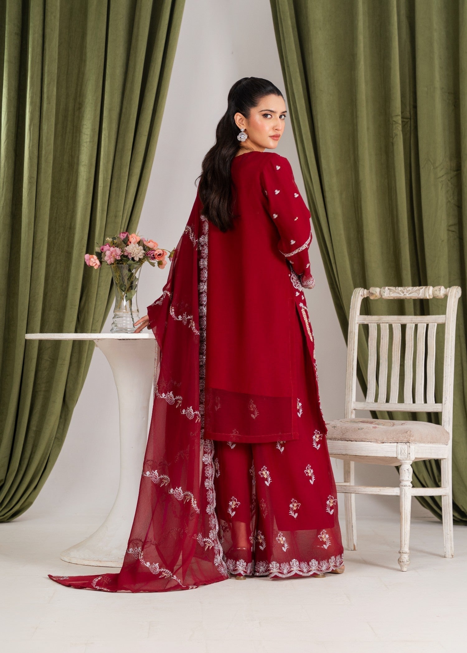 Four Season Boutique LAYLA MAROON Women 3pcs