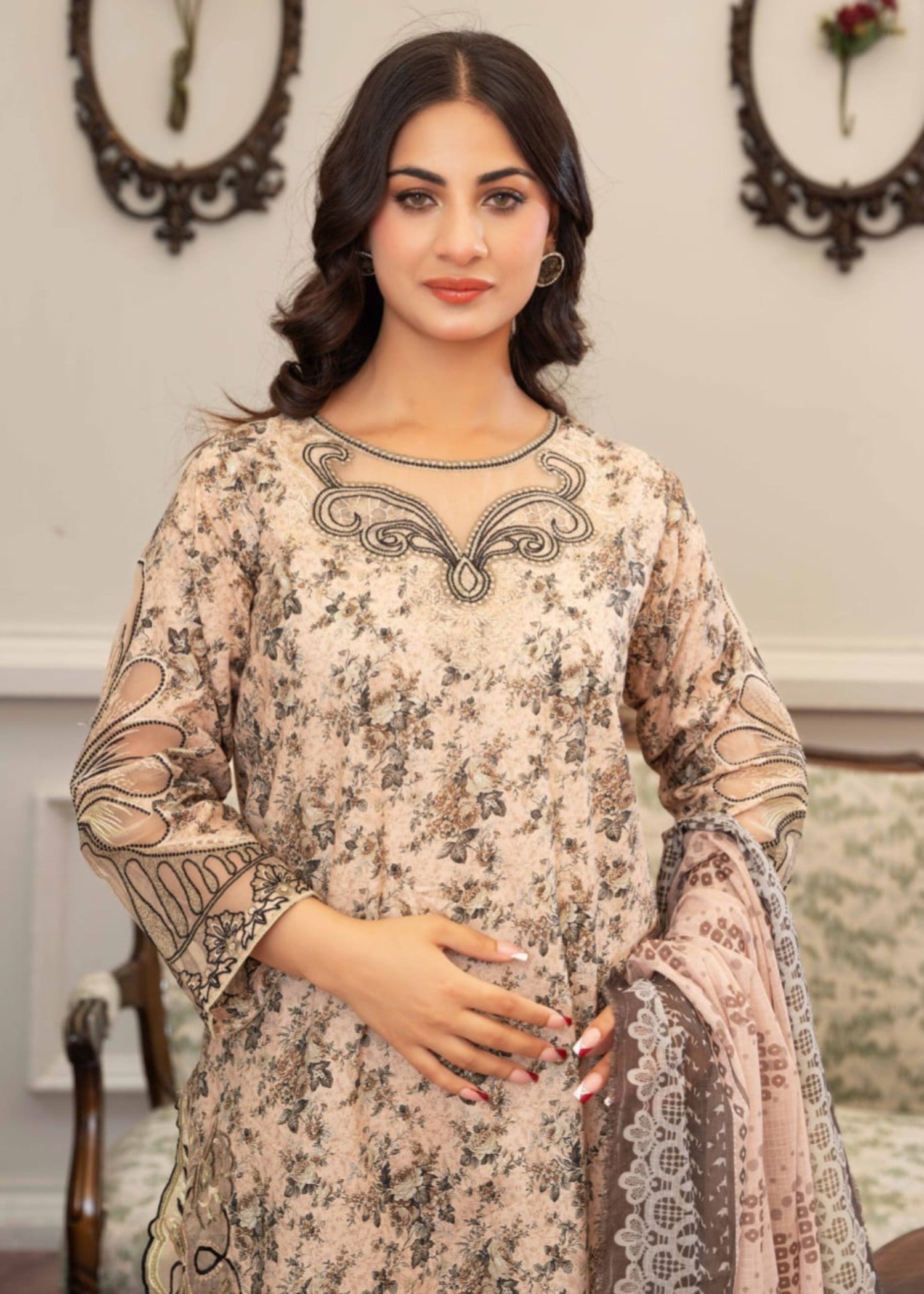 Gul Fashion Embroidered Lawn Kurta Set 06 Women 3pcs