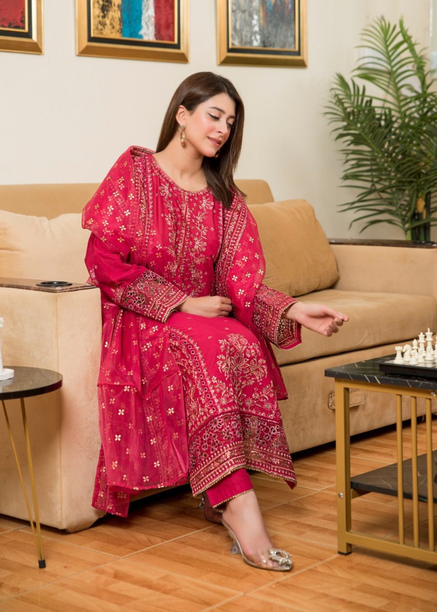 Alfatah Pret Embroidered Lawn ZAUQ S25 0021 Women 3pcs