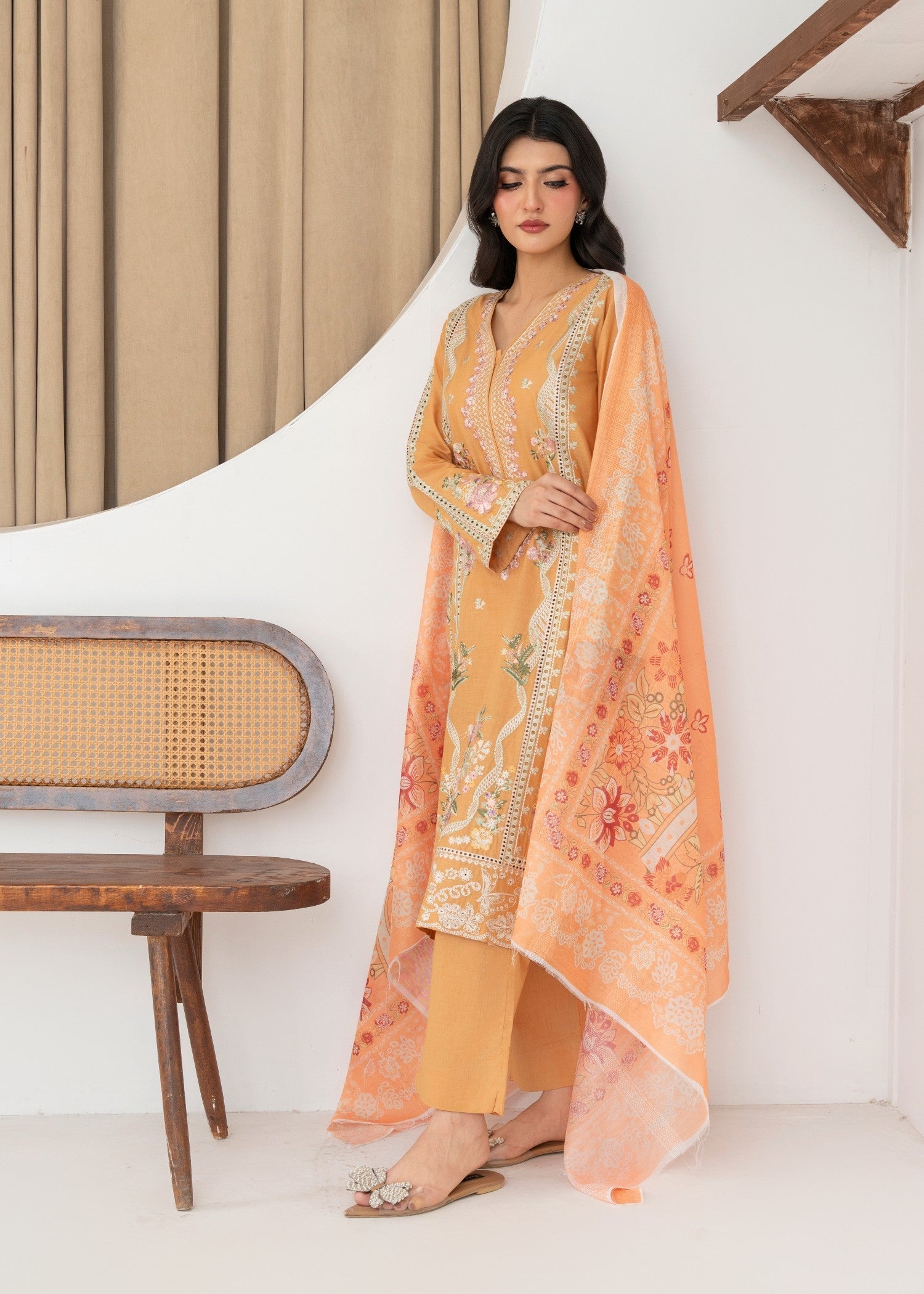 Ameena Official Nikhat Rangraiz Women 3pcs