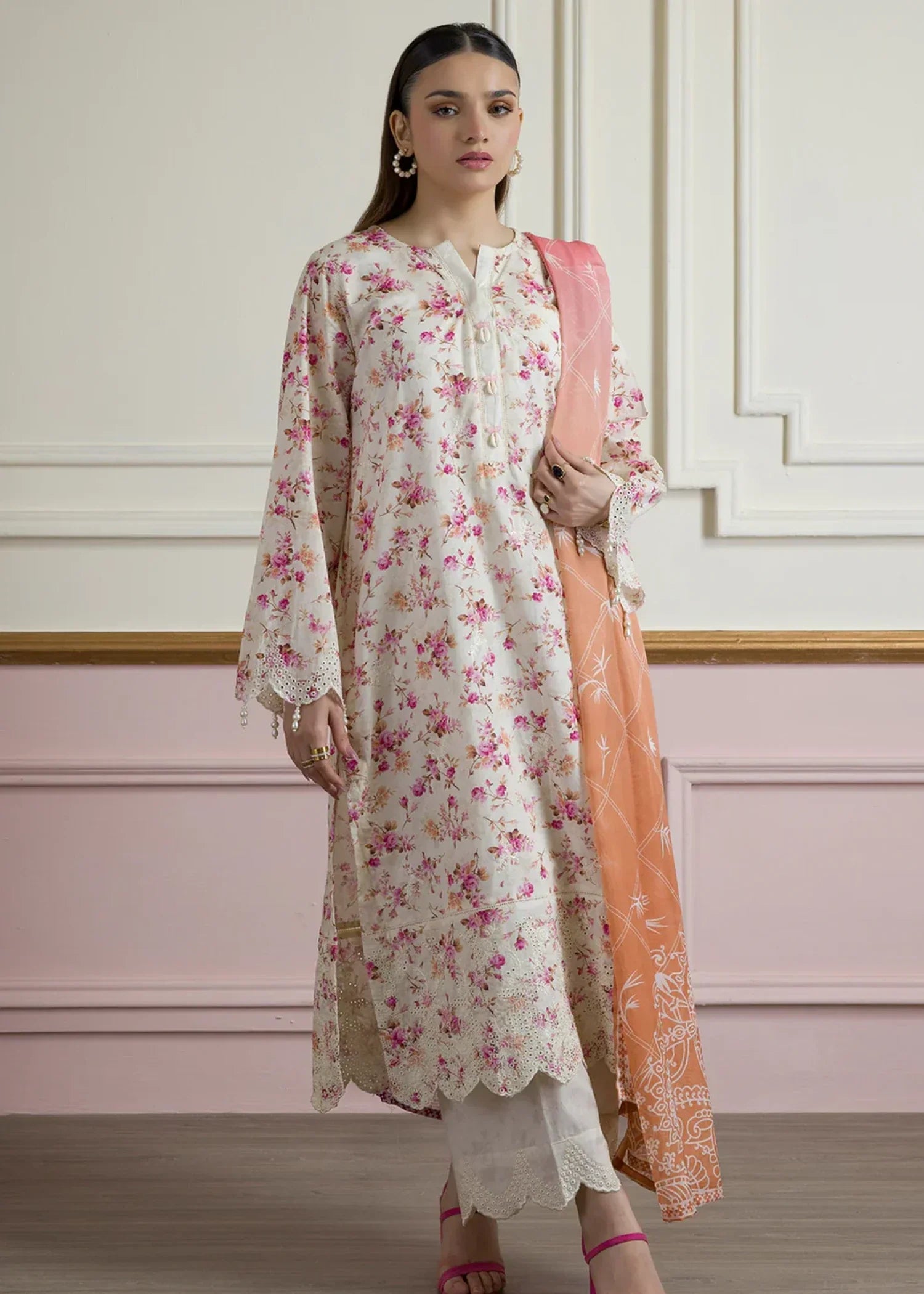 Zellbury WPS2532608 Cream Women 3pcs