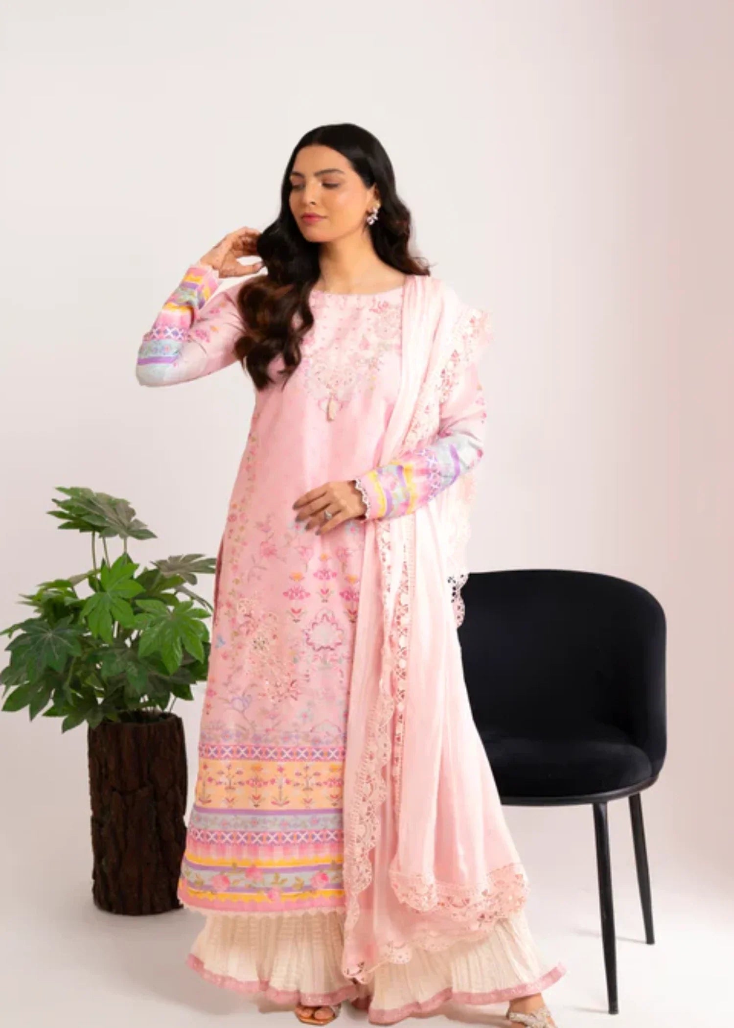 Gulabi Gota Bahar Women 3pcs