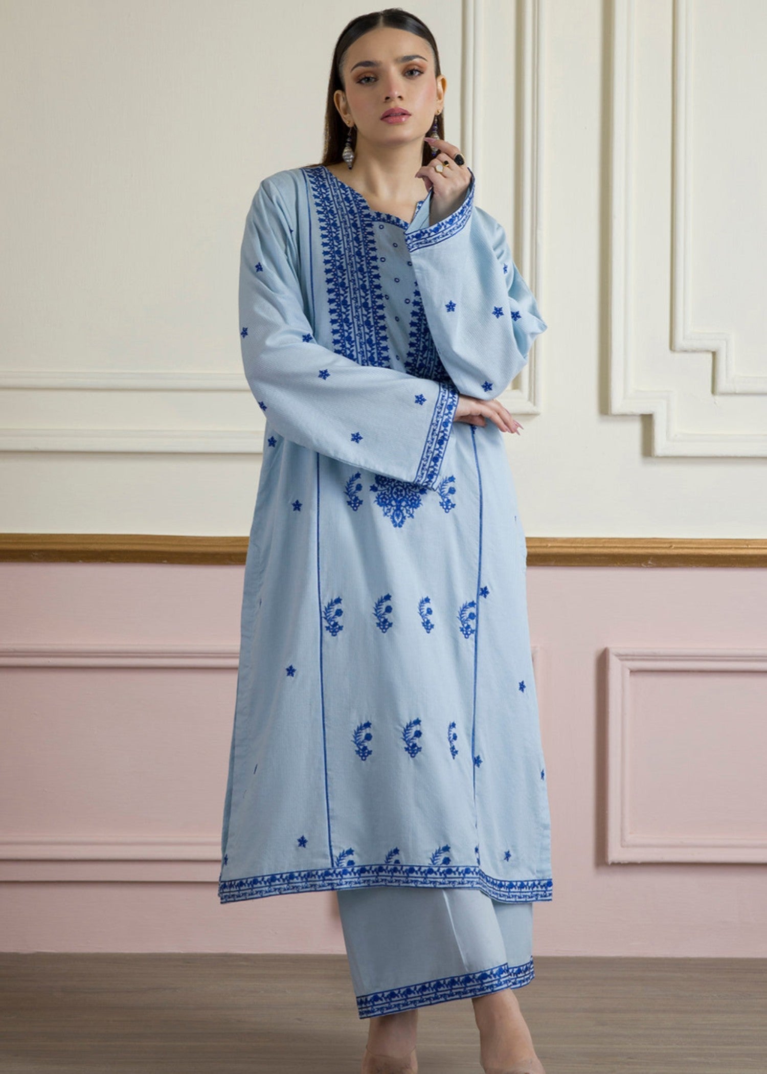 Zellbury WPS2522662 Blue Women 2pcs