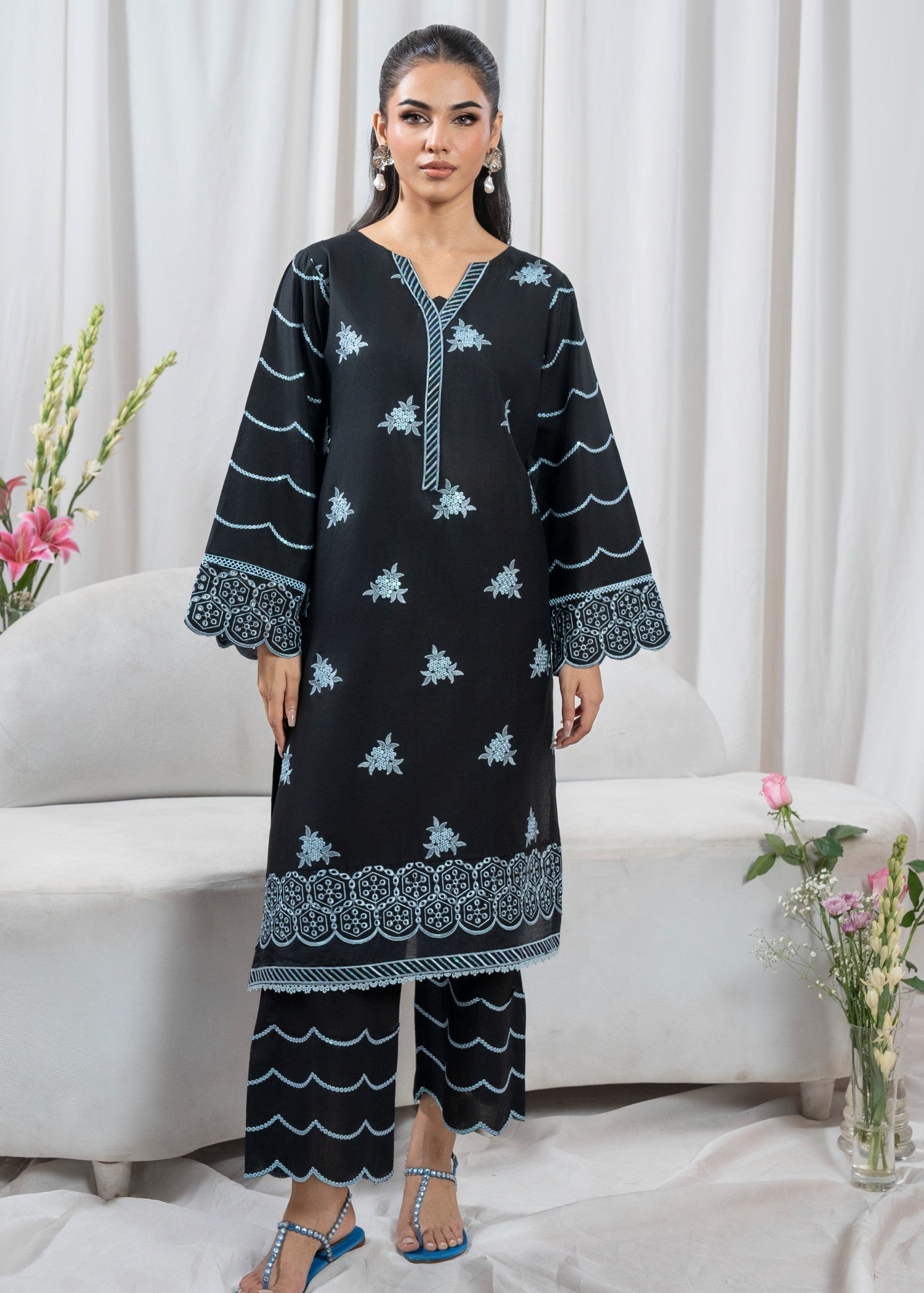 Zoya&Zafar Cross Stitch Pattern Women 2pcs