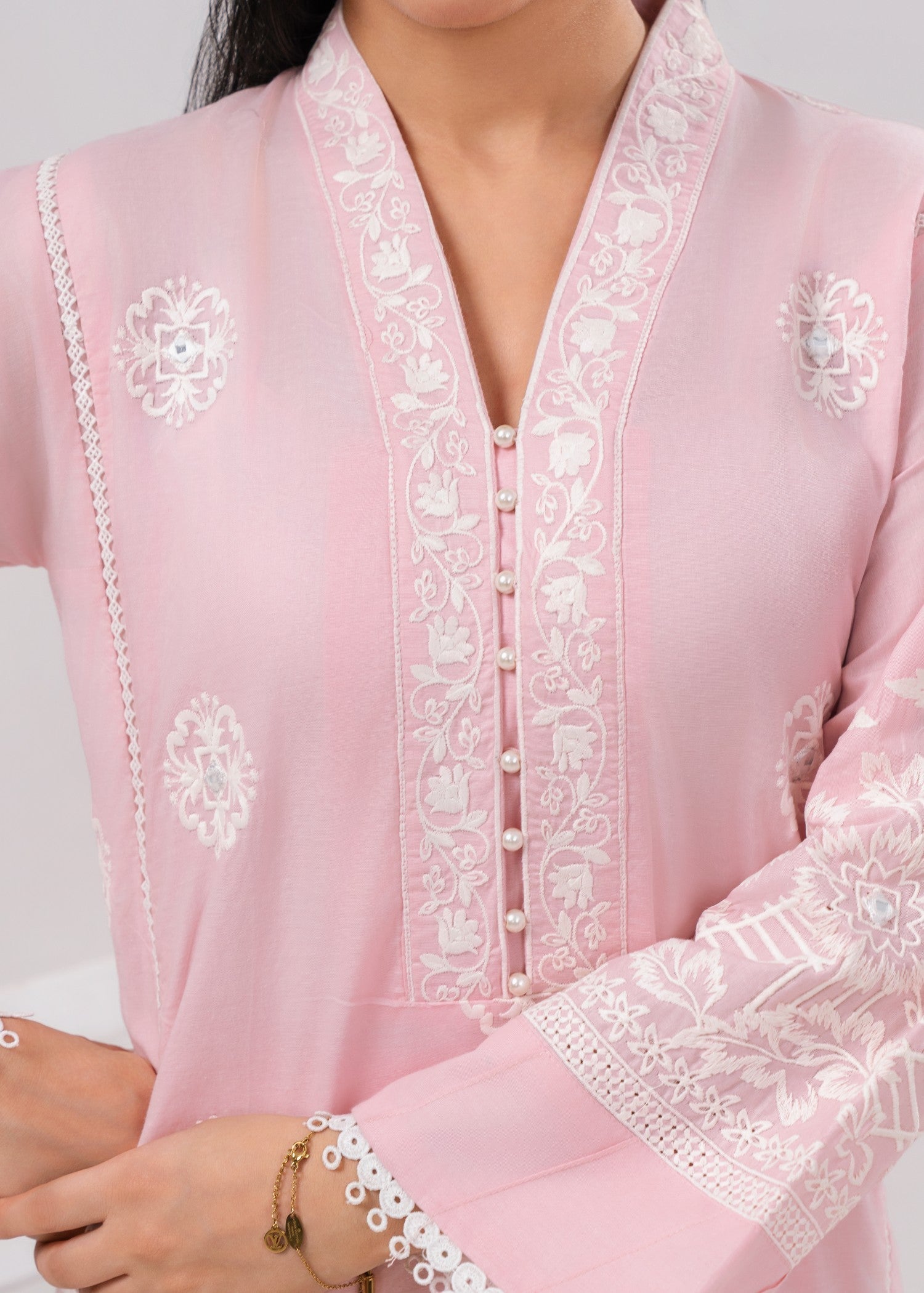 Sahibas By Mirza Liyana Pink Women 2pcs