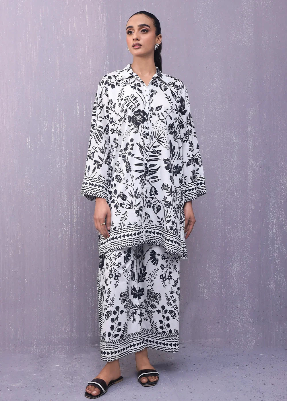 Rashid Textile Stitched Digitally Printed Lawn 1027 Women 2pcs