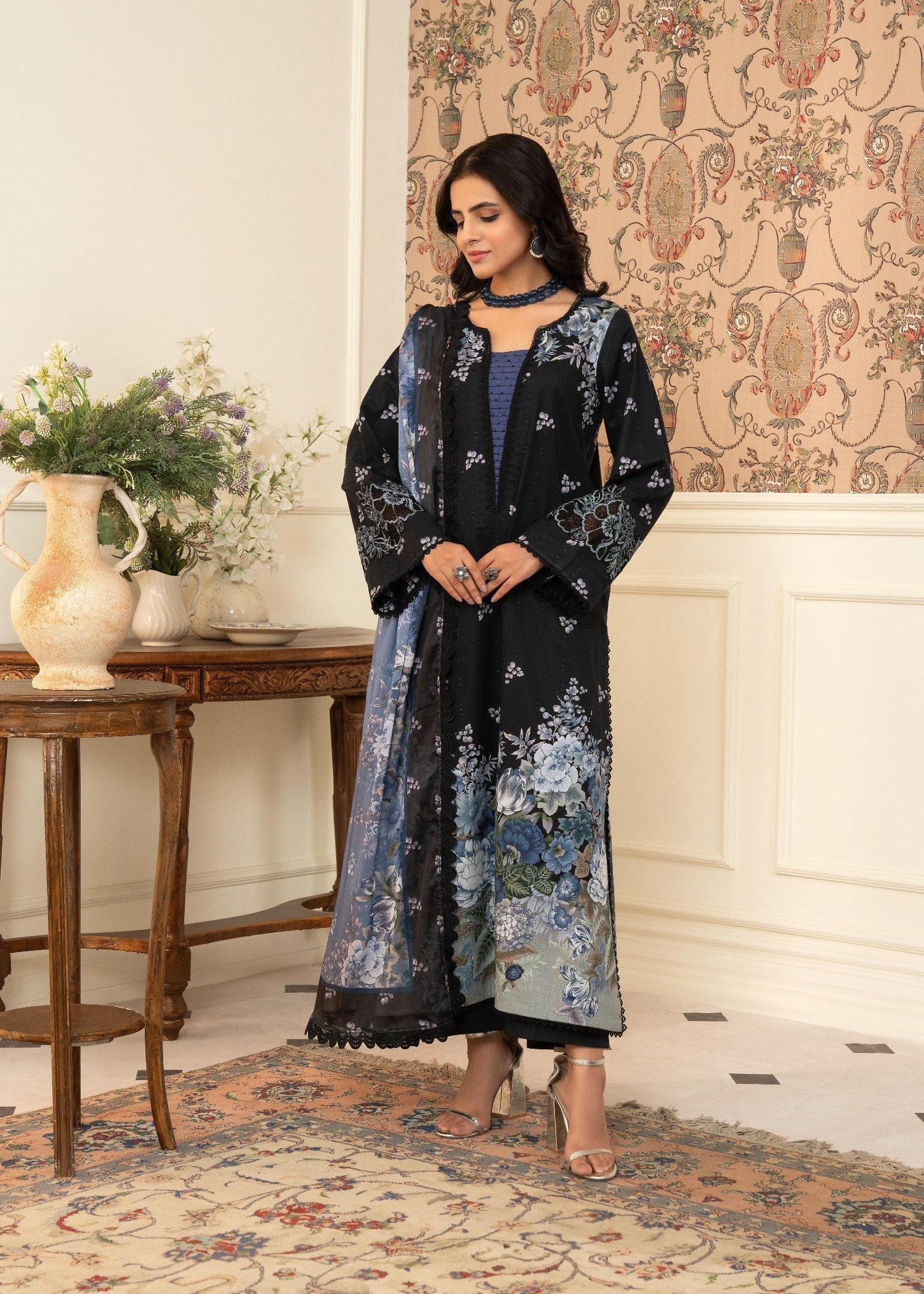 Maisa By Seven Star Printed Embroidered | MPT 2611 Women 3pcs