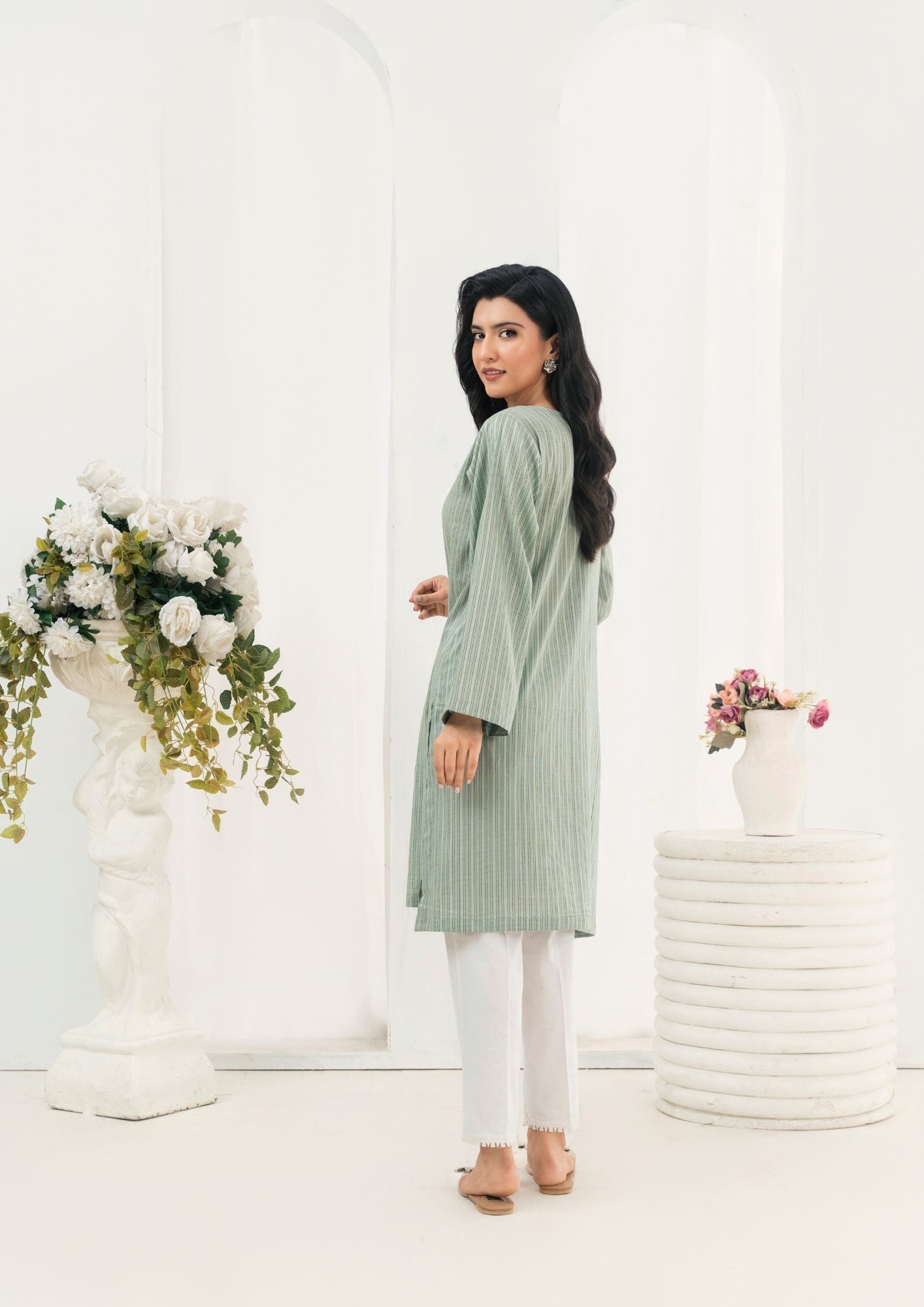 Yolo Pret Bubble Lawn Tunic BUB B25 0001 Women 1pcs