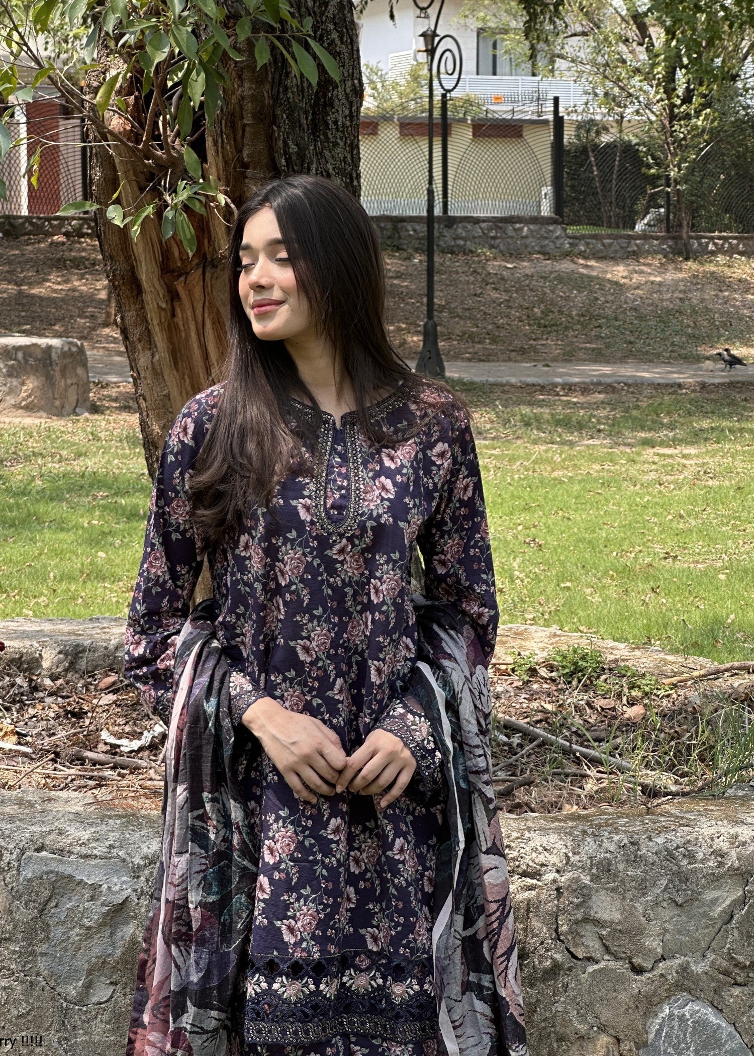 Bin Tayyab (BT006296 NVB) Women 3pcs