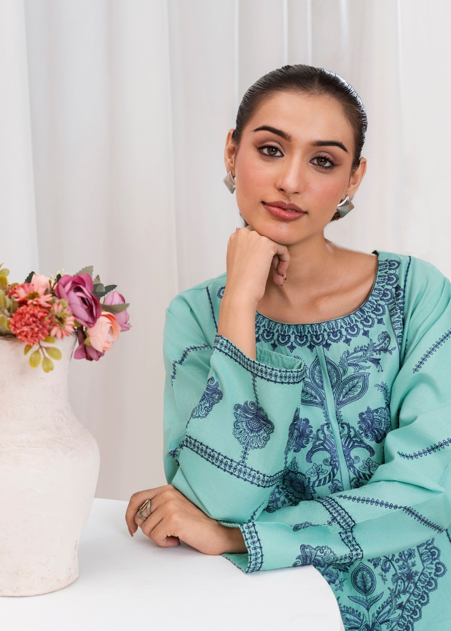 Gulle Eida Azure Bloom Women 2pcs