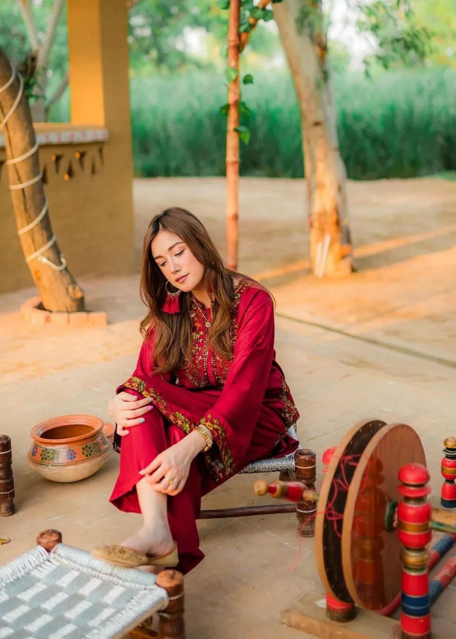 Zeephire RED POCKET Women 2pcs