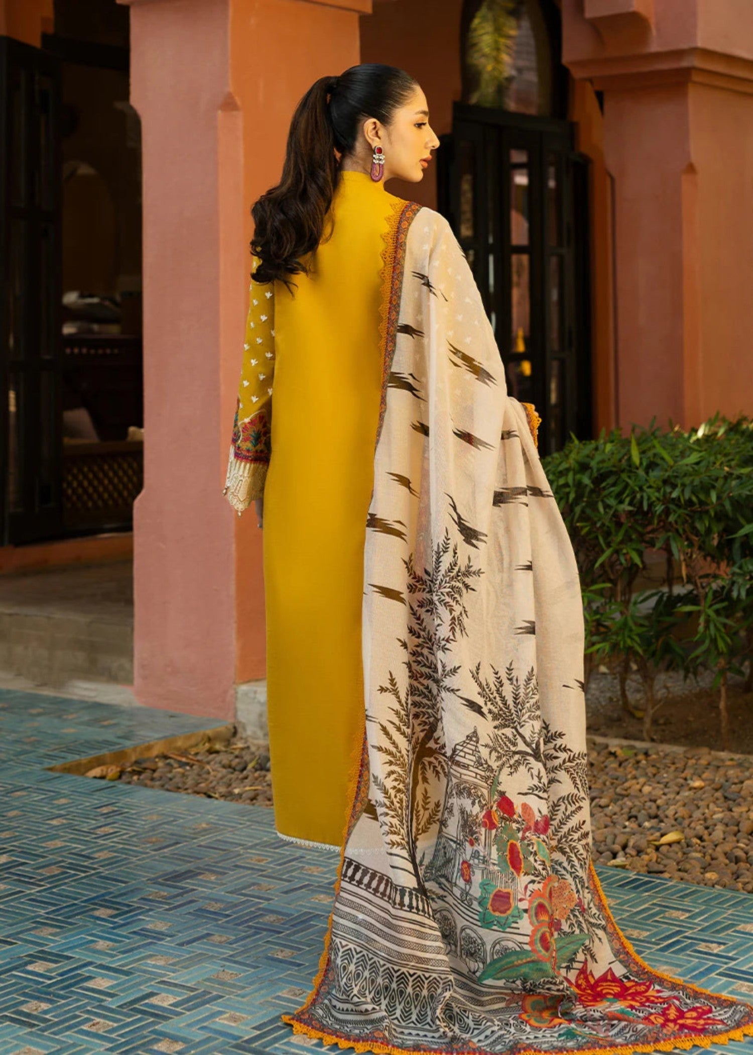 Chaudhary Arts COCO Embroidered Women 3pcs