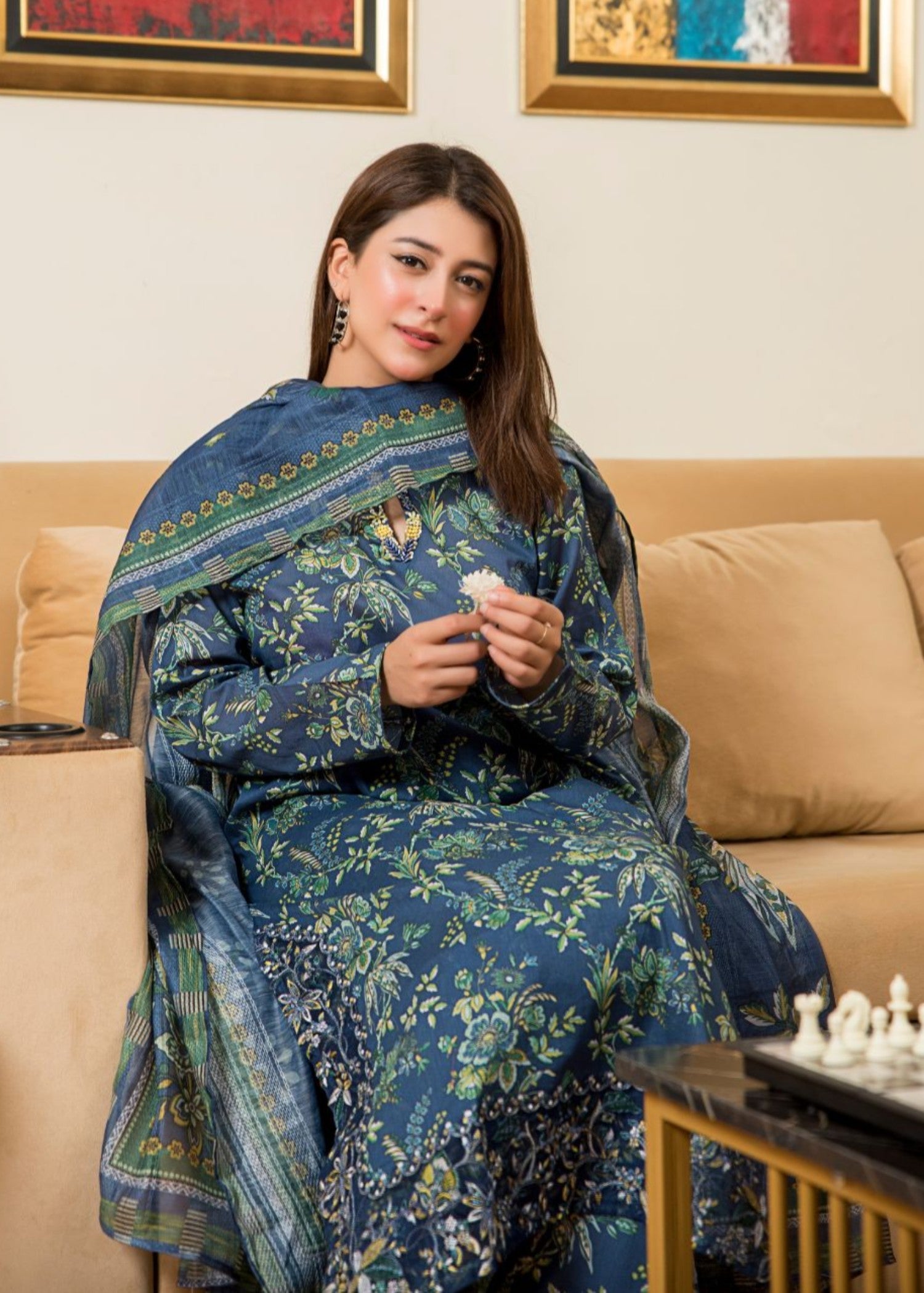 Alfatah Pret Printed Lawn with Embroidery RANAAI S25 0021 Women 3pcs