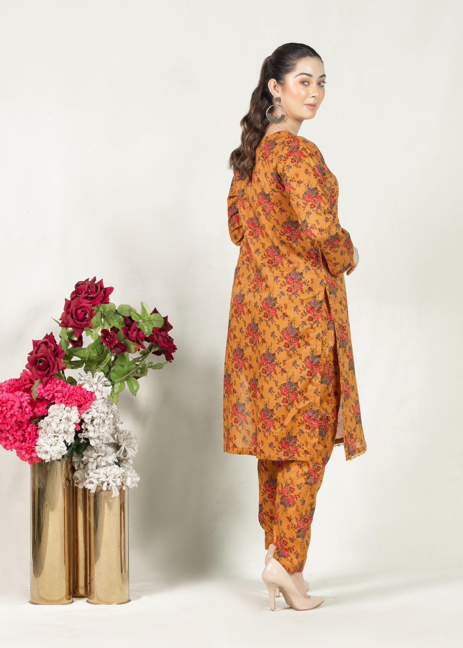 Arosa Mustard Florals Women 3pcs