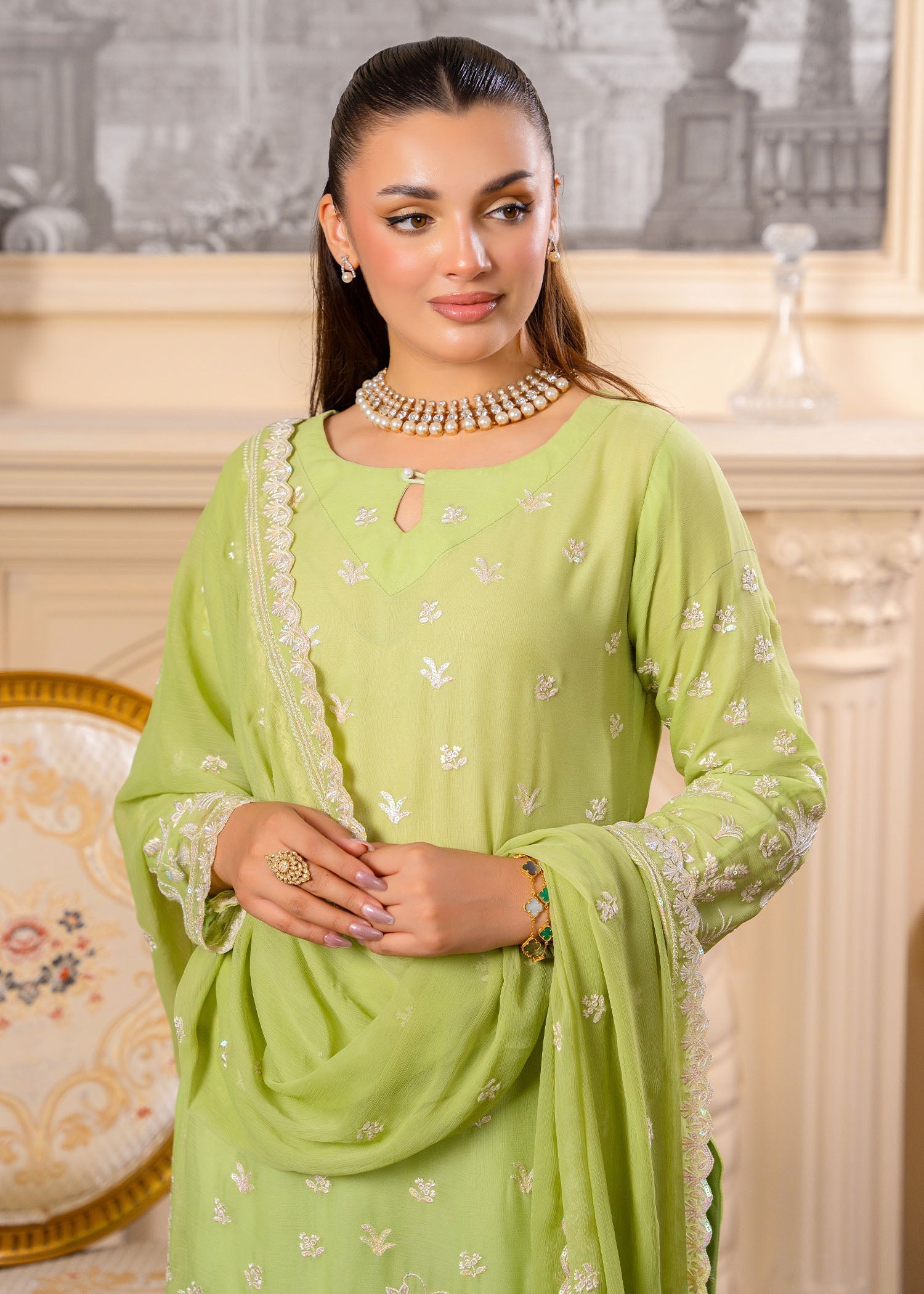 Zahab By M Mehek Women 3pcs