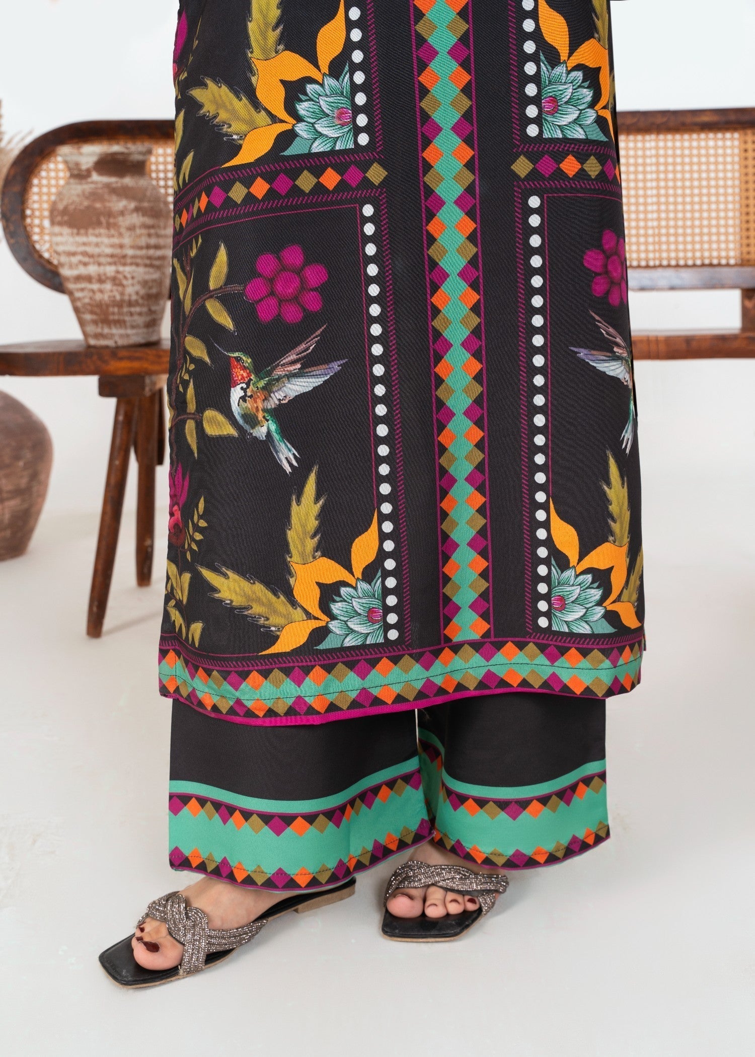 Stylish Collection KEYSERIA BLACK Women 2pcs