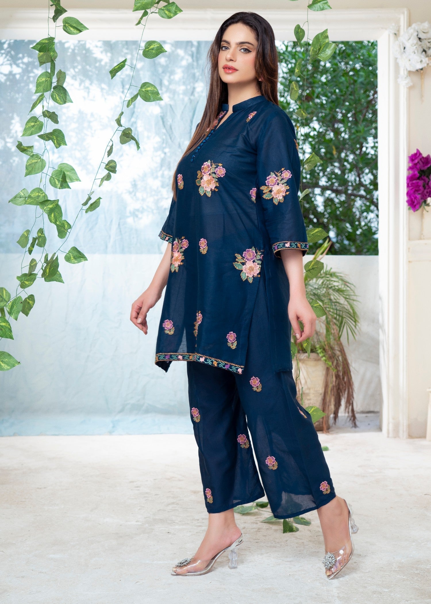 Afsarah Azrak Women 2pcs