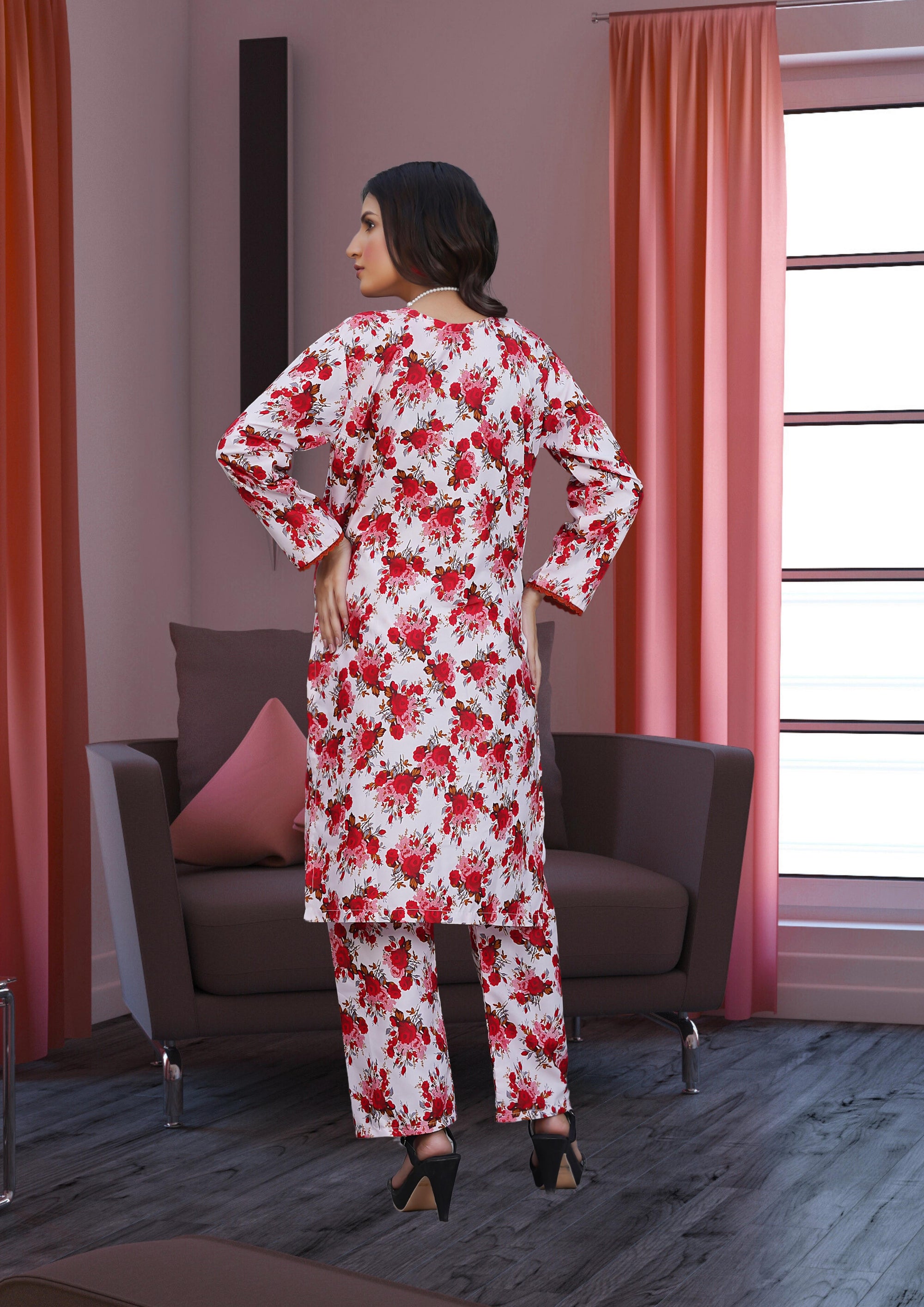 Hamna Kalim SANA PINKEE Women 2pcs