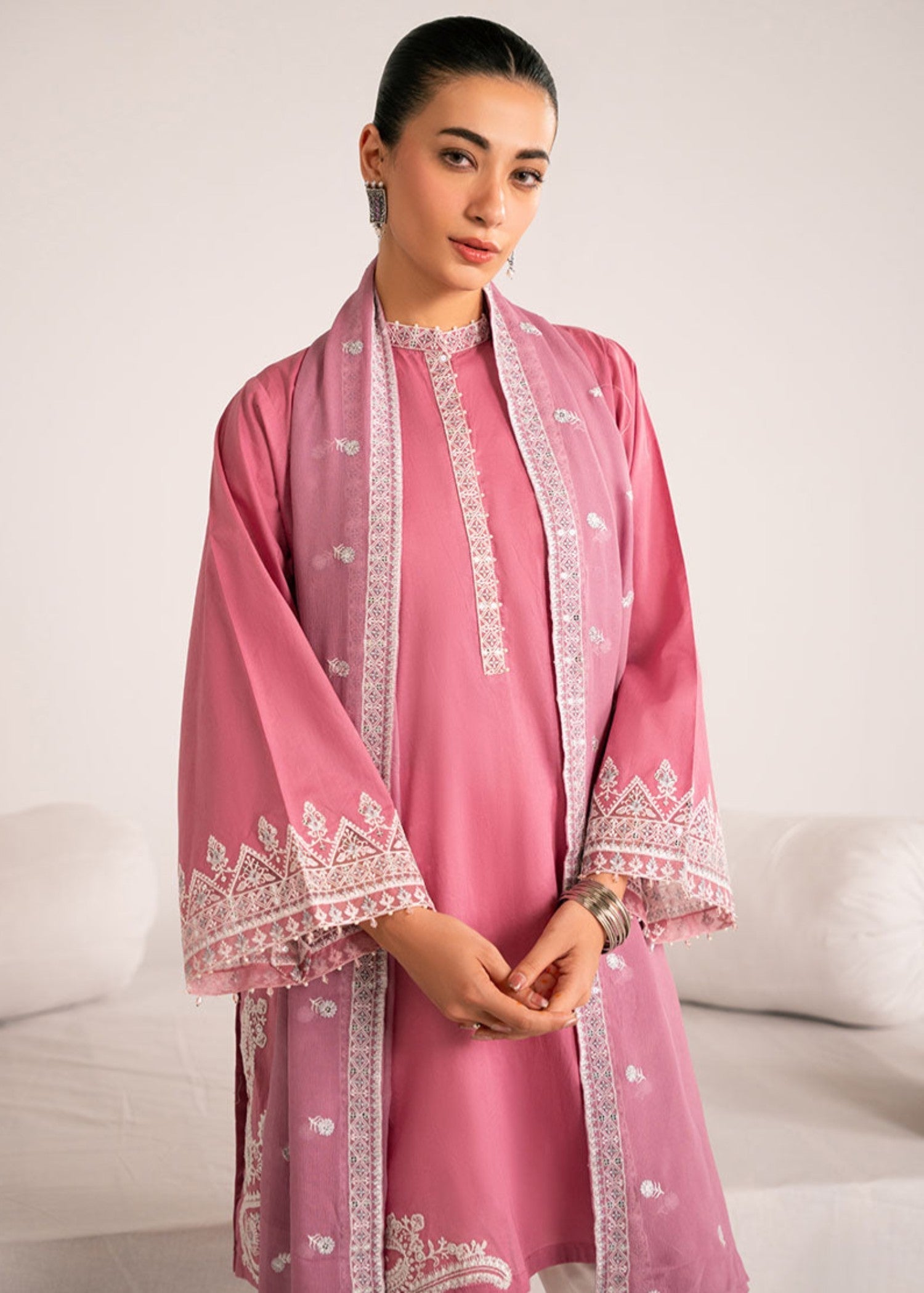 Cross Stitch VINTAGE BLUSH 0125RTWEMBCNT0403 Women 2pcs