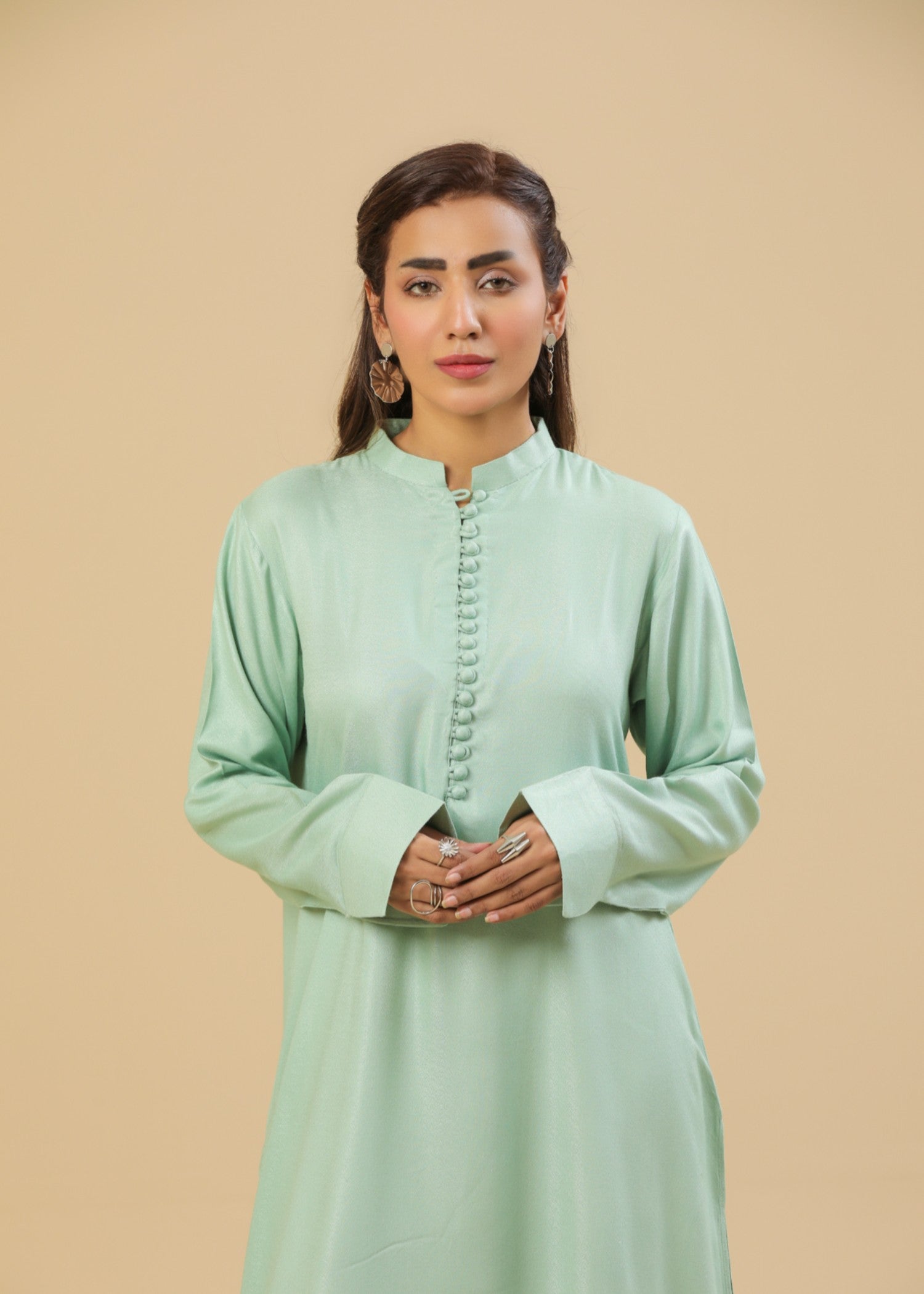 Zenyre Mint Dove Solid Set Women 2pcs