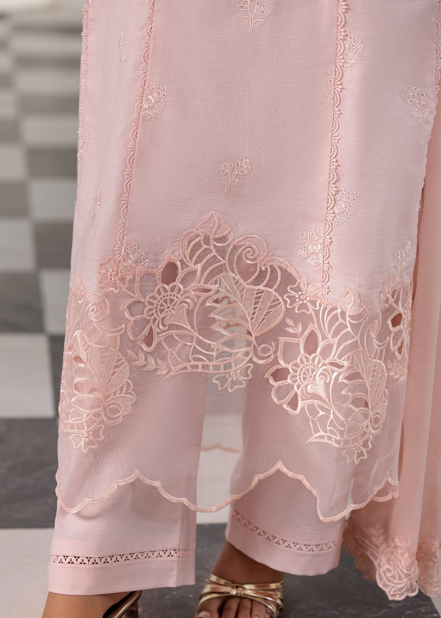 Bin Tayyab (BT006287 B PNK) Women 3pcs