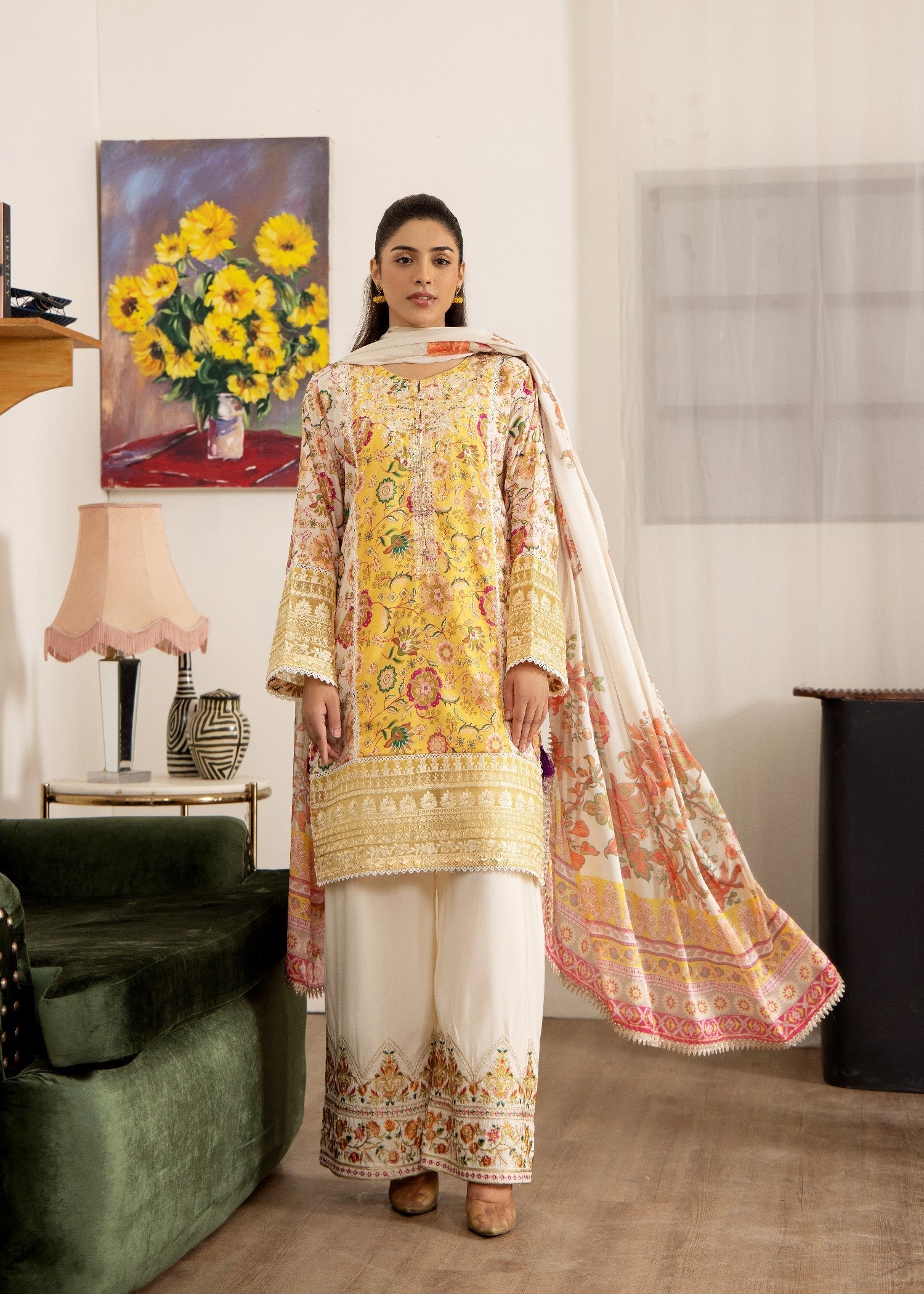 Khubsurat 4307 KH ST Printed Women 3pcs