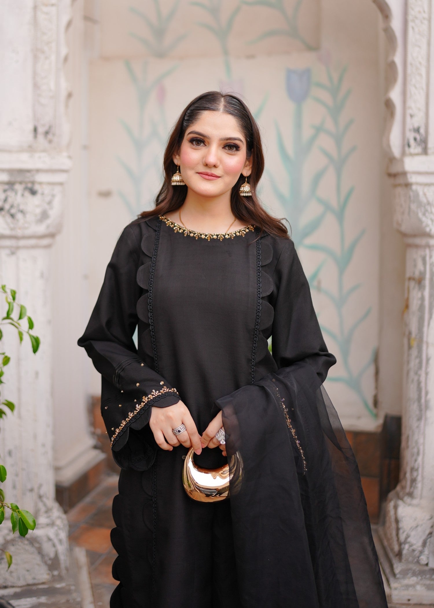 Fozia Khalid Raven Women 3pcs