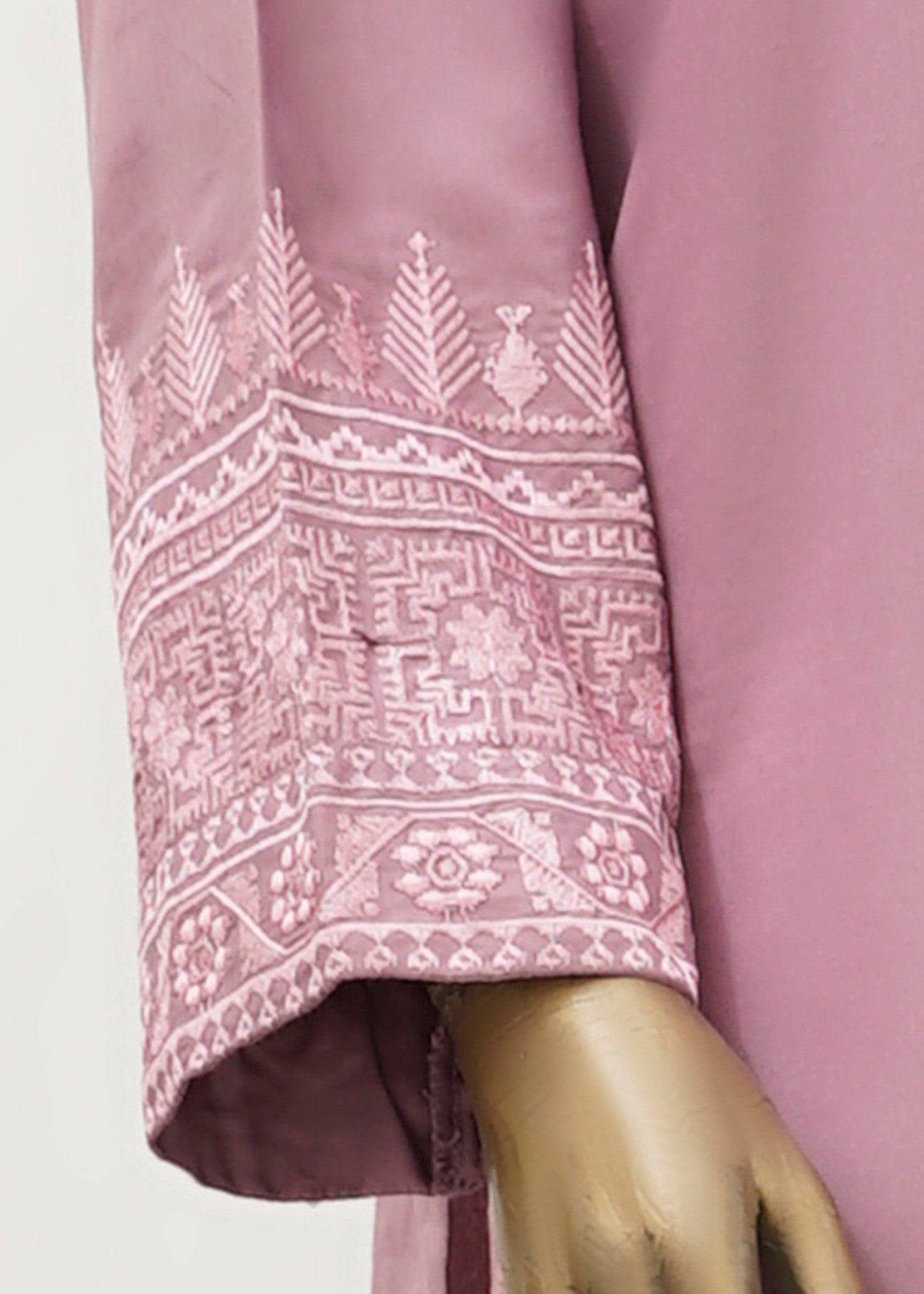 AYLA STUDIO Solid Embroidered SE250401 SHABNAM Women 2pcs