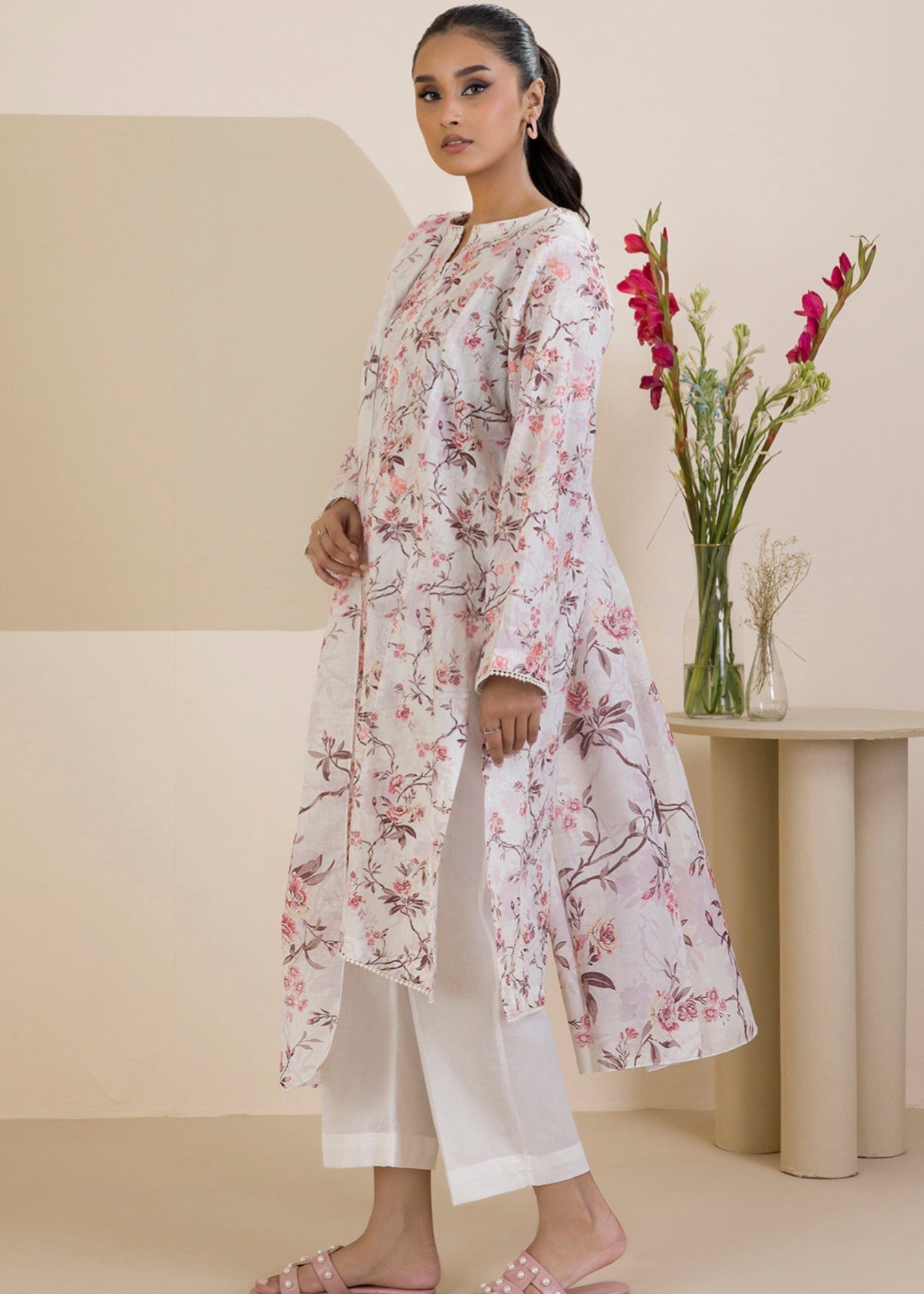 Zellbury WPS2532058 White Women 3pcs