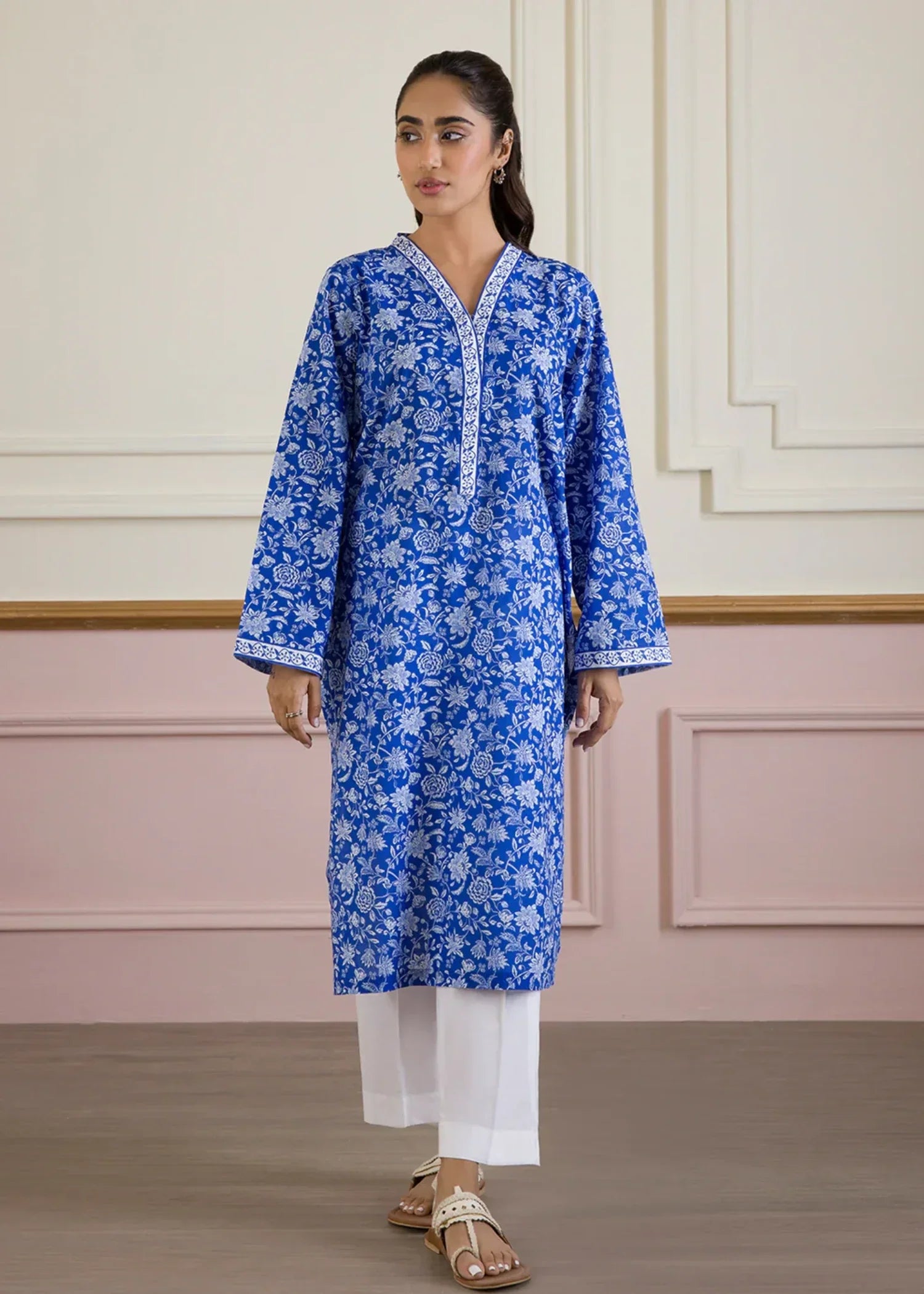 Zellbury WPS2512209 Navy Blue Women 1pcs