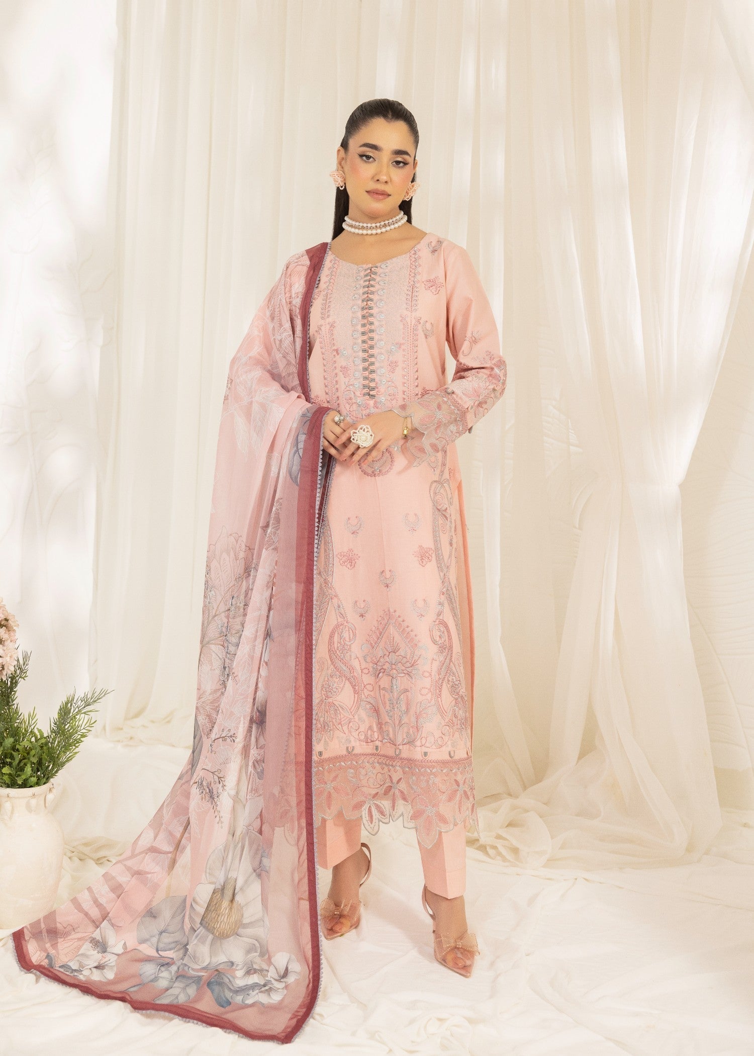 Mohagni ZB 02 STITCHED I UNSTITCHED Women 3pcs