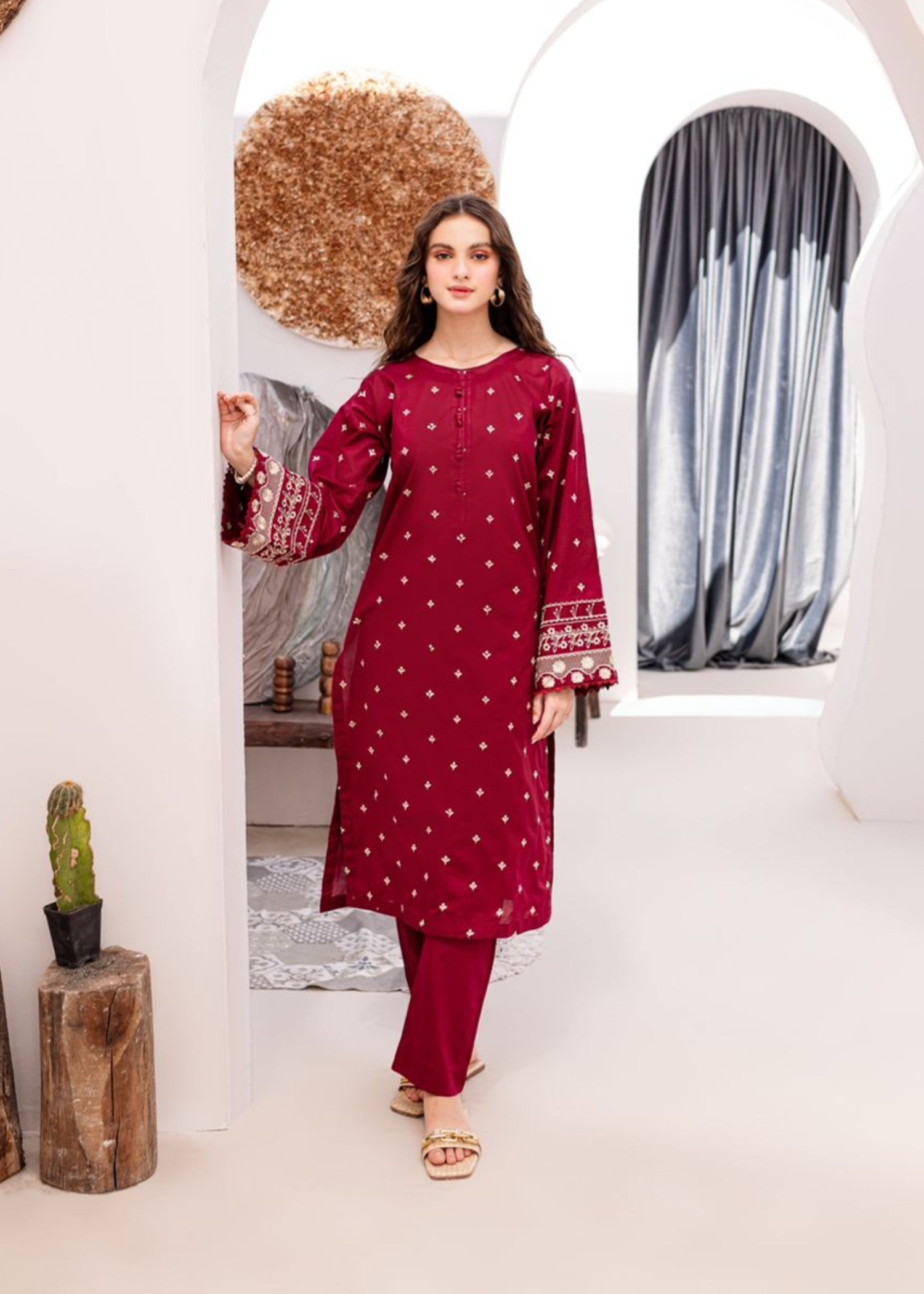 Saifron EMBROID Women 2pcs