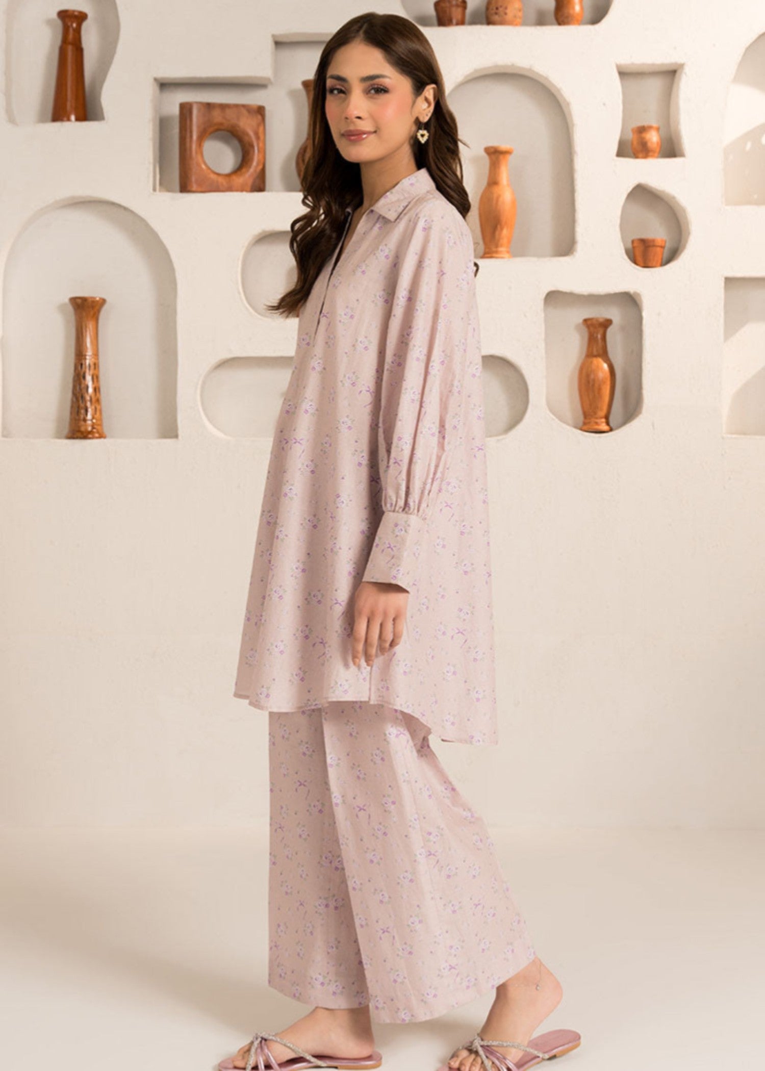 Cross Stitch HUSHED ROSE 0125RTWPRTLWN0102 Women 2pcs