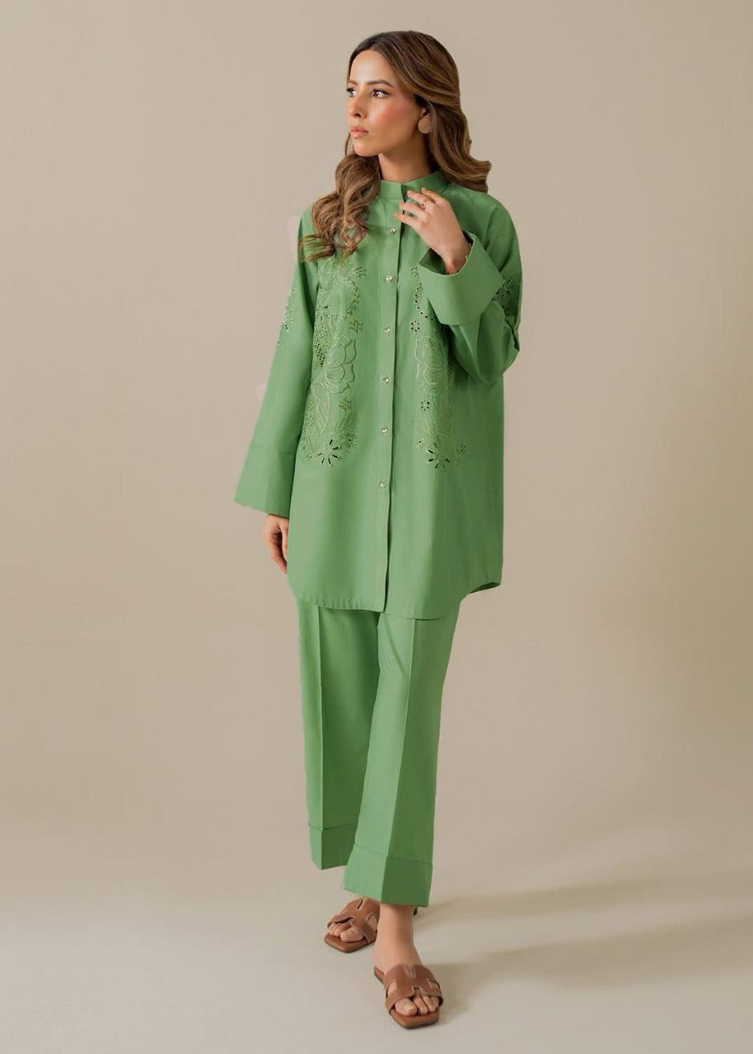 H&U Collection Green Women 2pcs