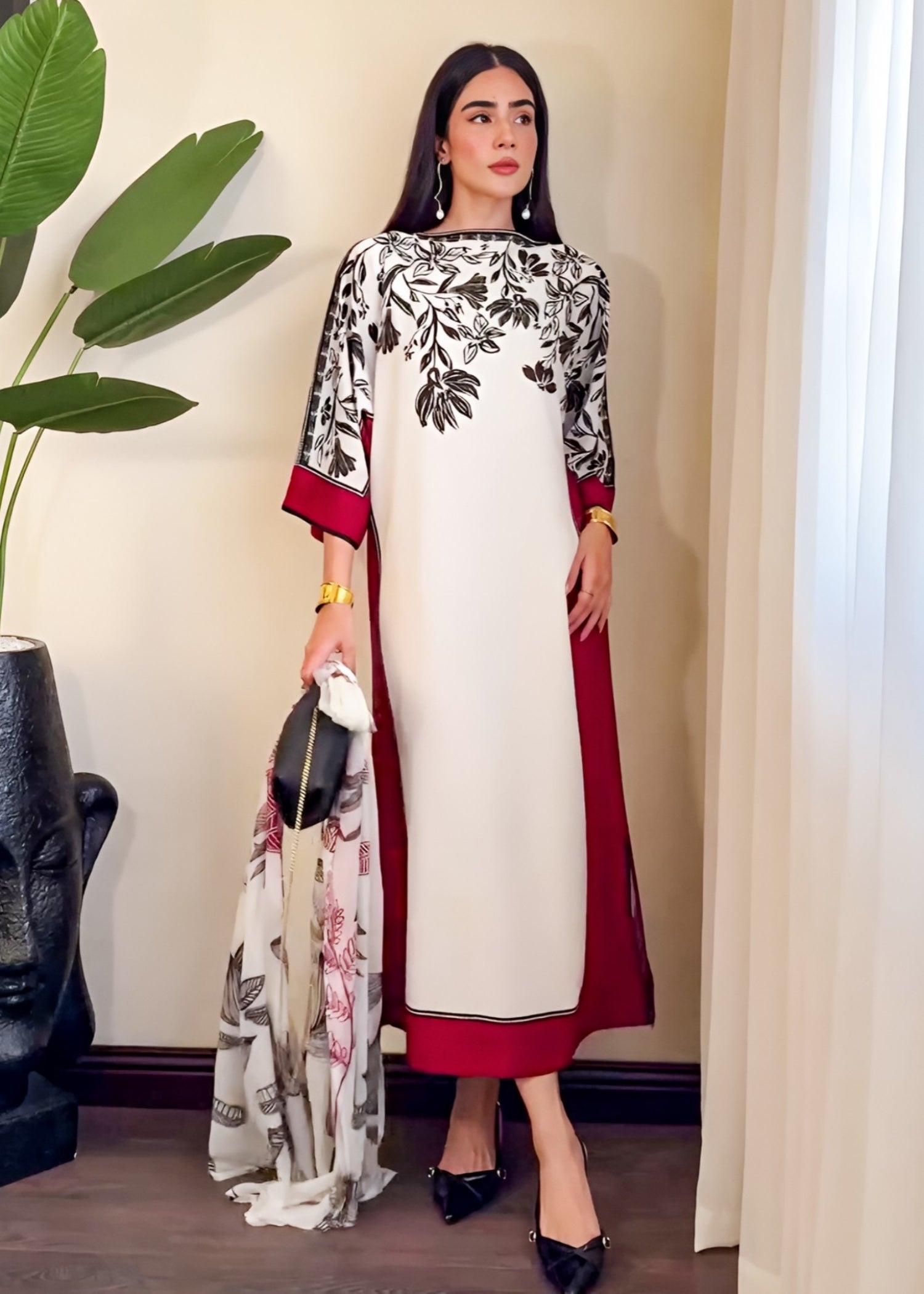 Suits By Sadia Kaftan Women 3pcs