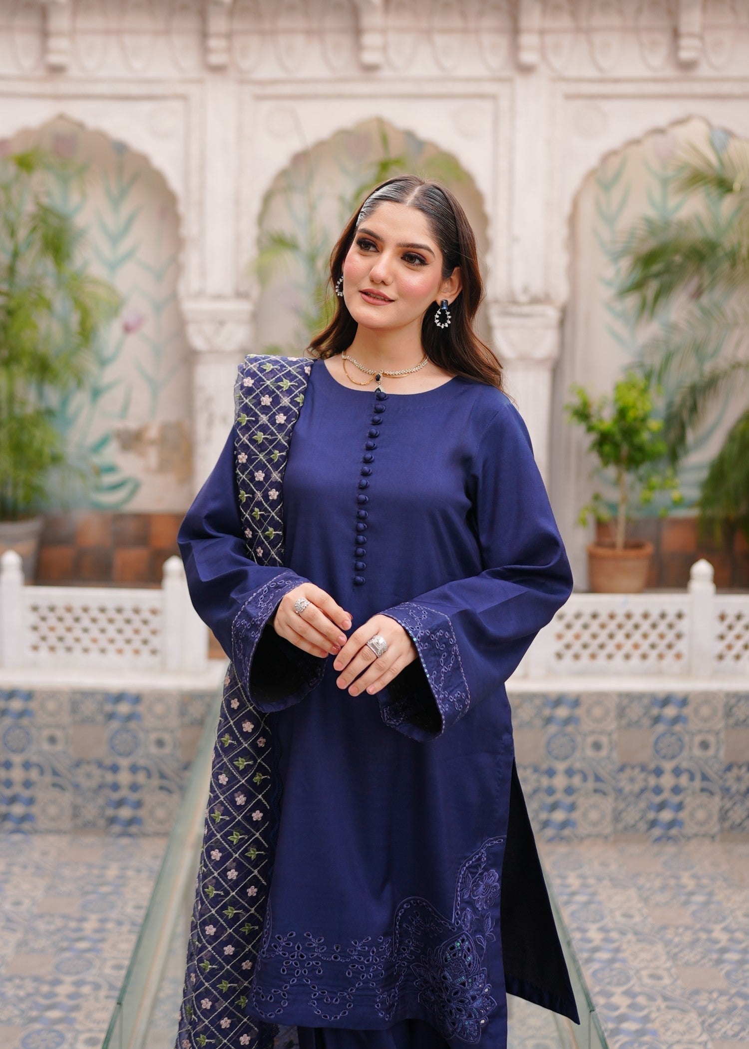 Fozia Khalid Mullberry Women 3pcs