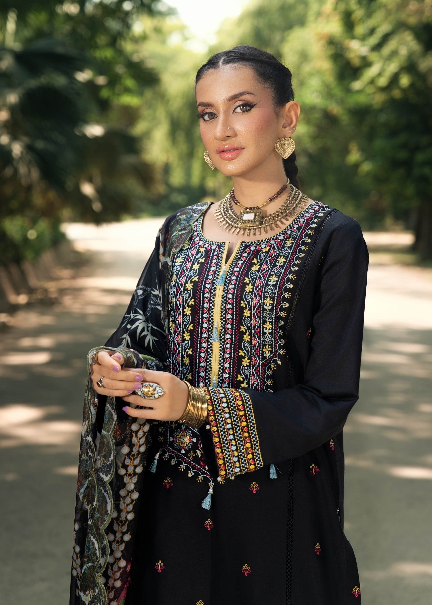 Hemstitch Night Jasmine Women 3pcs