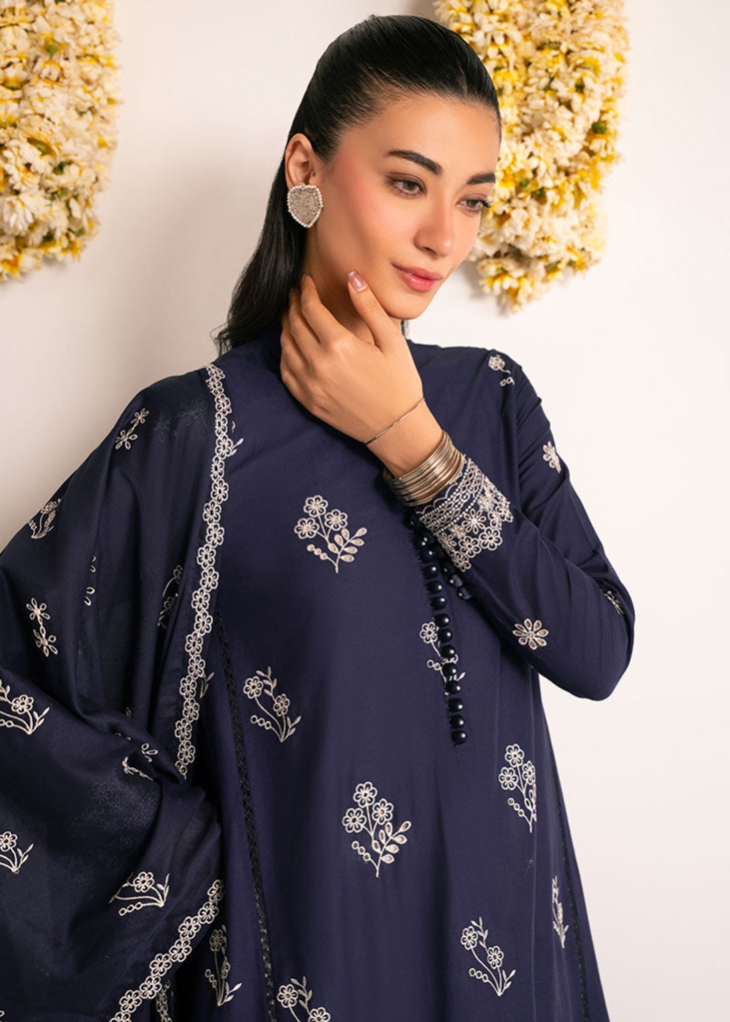 Cross Stitch BLUE BLISS 0125RTWEMBLWN0401 Women 2pcs