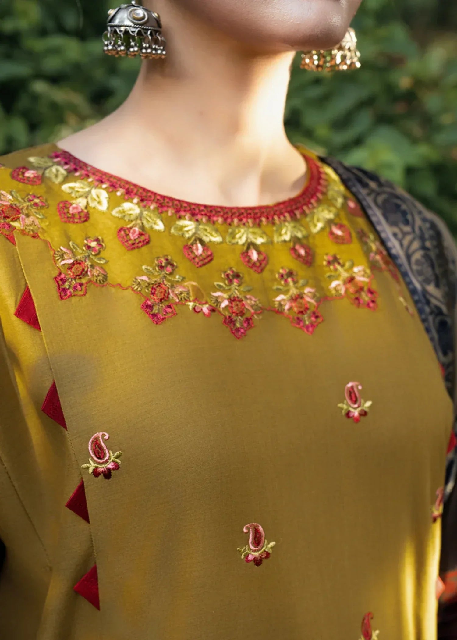 Hemstitch Sandalwood Women 3pcs