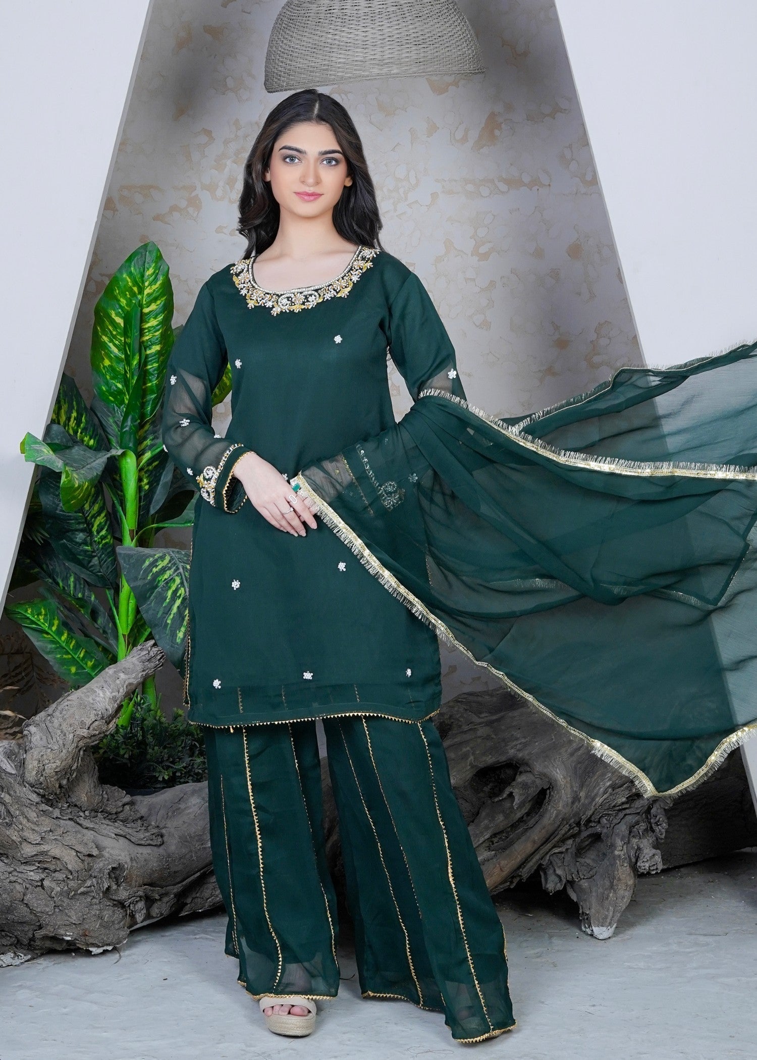 Miss & Mrs Chiffon sh ADA B Women 3pcs