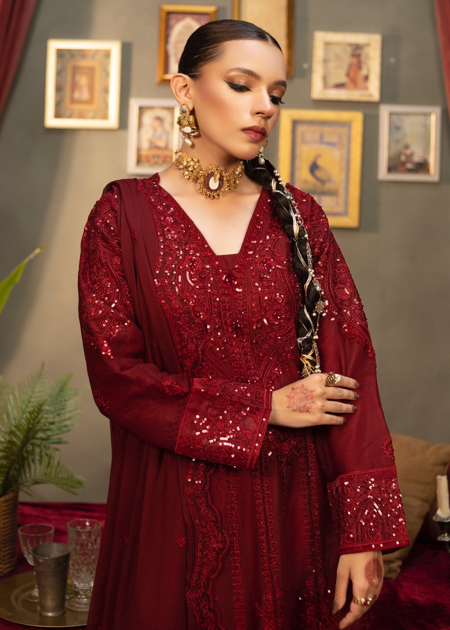 Laal Clothing ALC 037 Women 3pcs