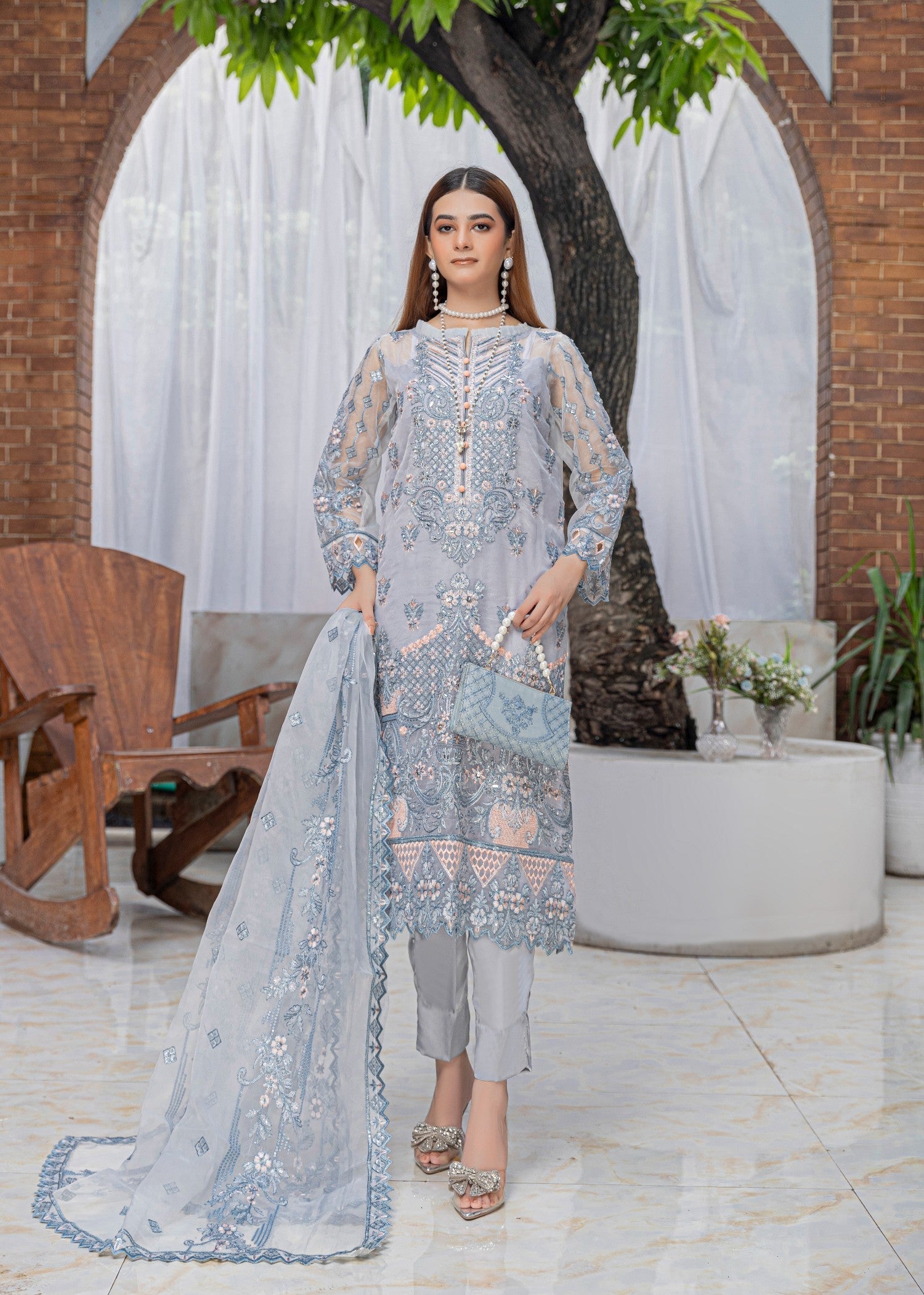 Mah-e-Rooh NR 9098 Women 3pcs