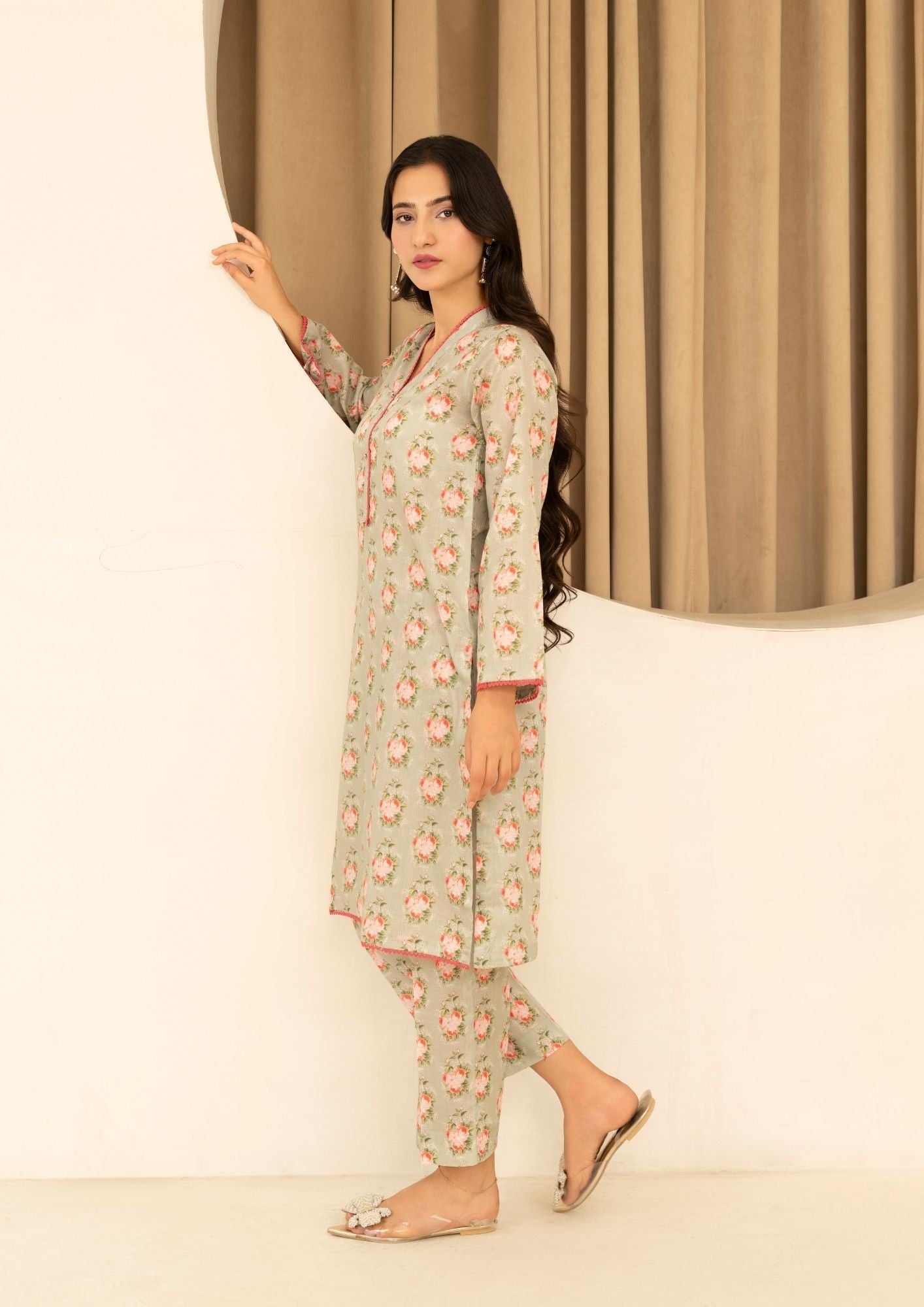 Yolo Pret Digital Print Lawn GULMEENA G25 0029 Women 2pcs