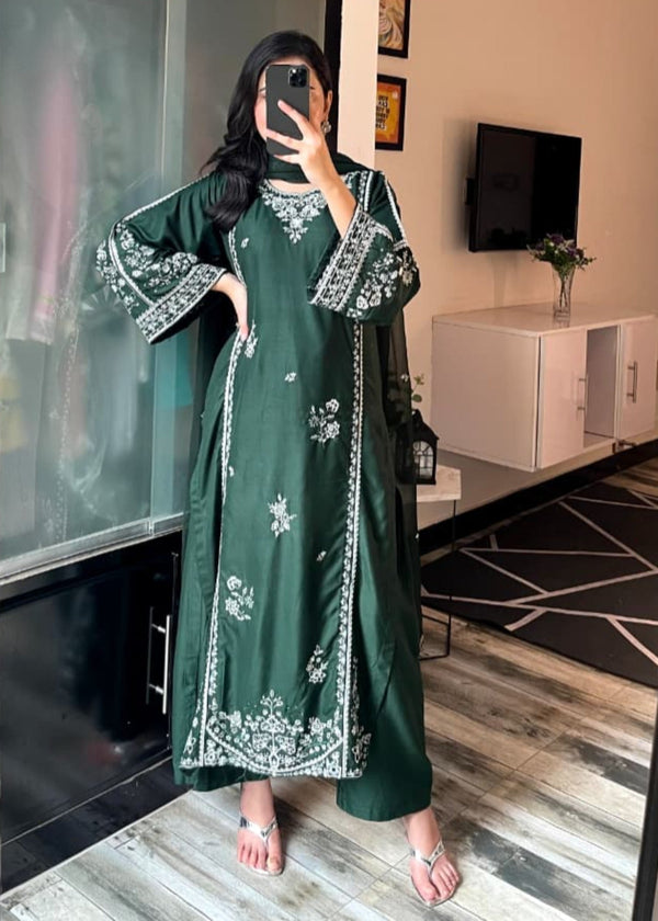 Tehzeeb Libas GRACE EMBROIDERED Women 3pcs